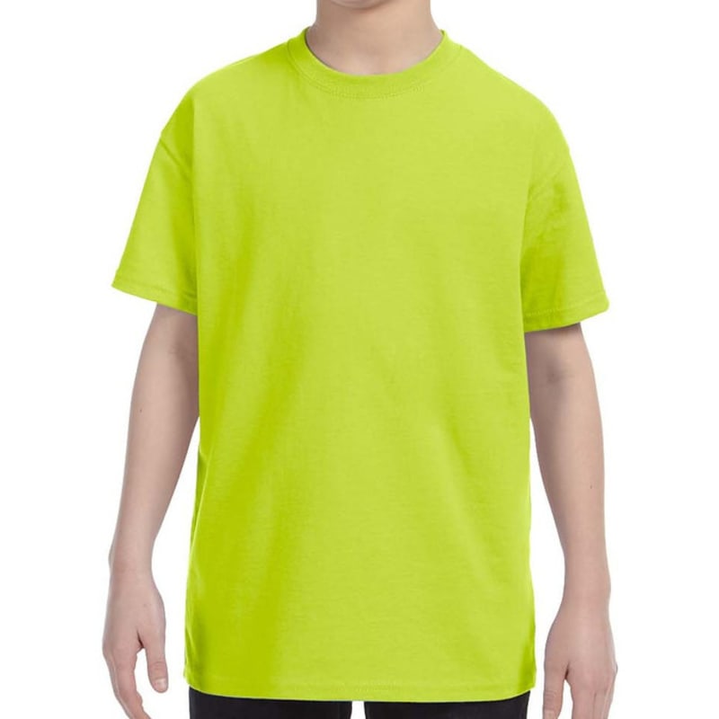 Custom Embroidered Youth Basic Cotton T-Shirts 54