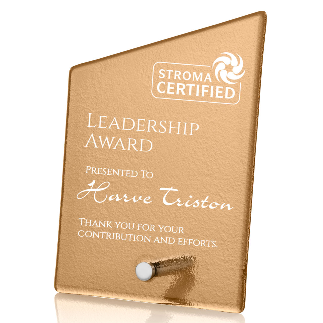 Atchison Russet Slant Award - Silver 6
