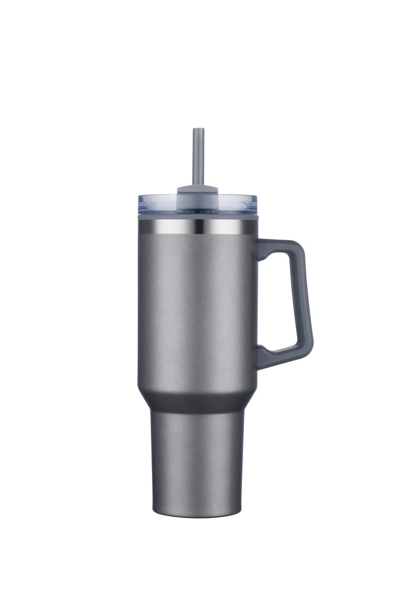 Endura 40 oz Gray Double Wall Travel Mug 3