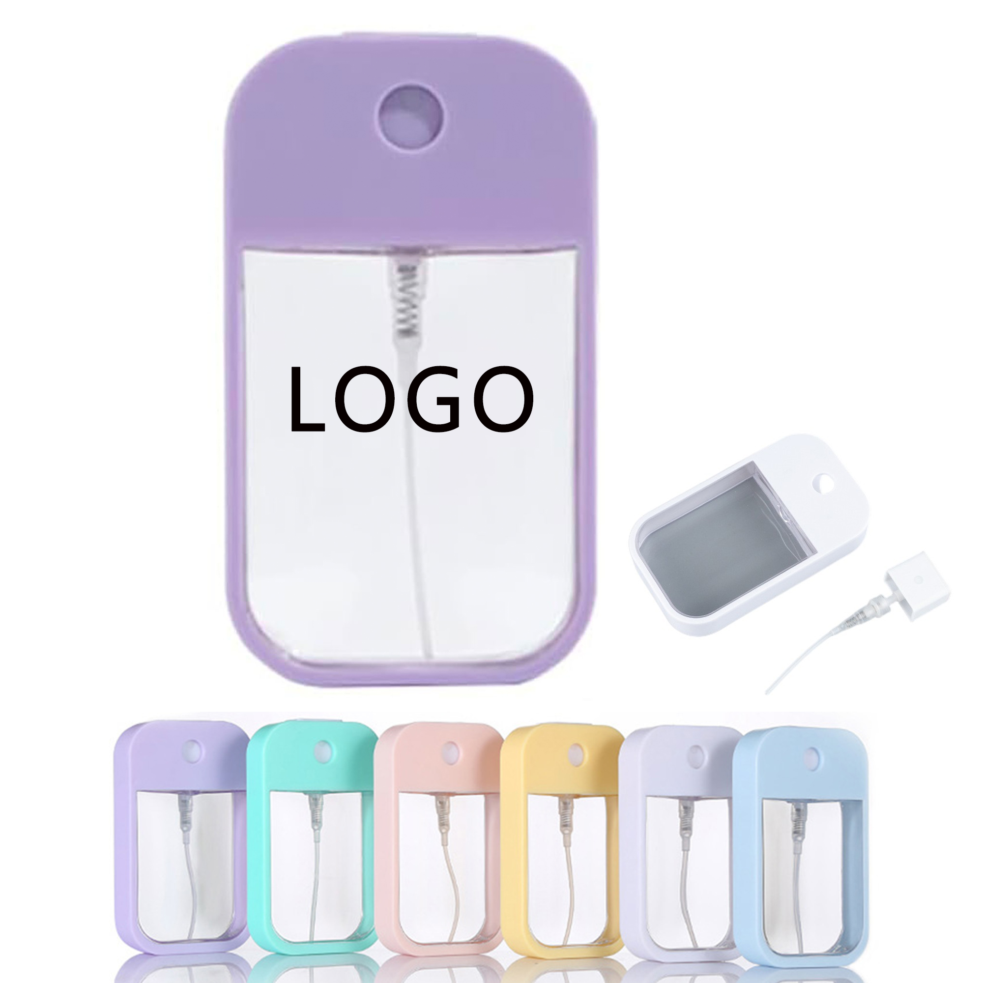 Mini Card Spray Bottle 1.5Oz Perfume Cosmetic Alcohol 4