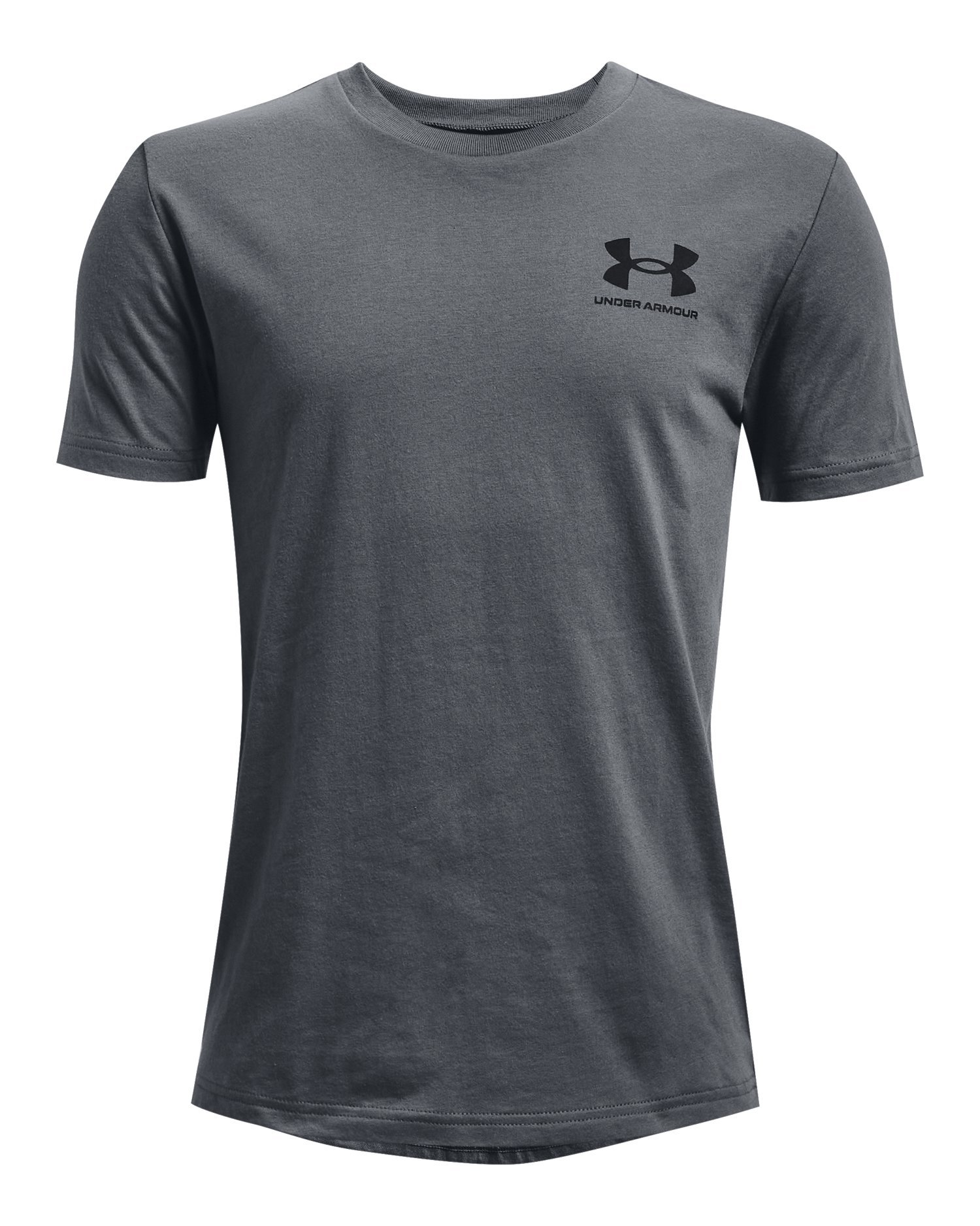 UA Left Chest Logo Boys' Short Sleeve 23