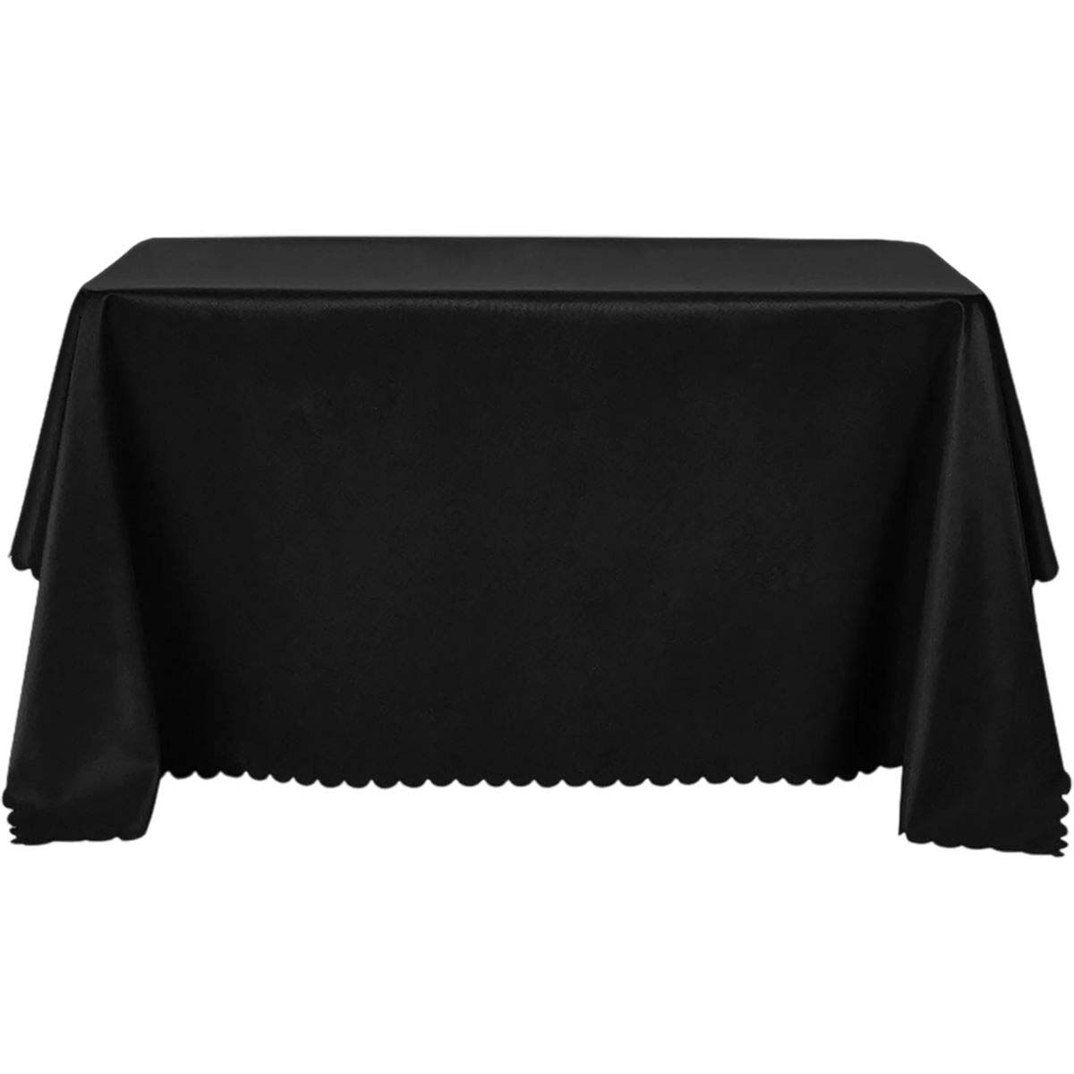 Durable 130x88 Table Throw with Logo Branding Area 8