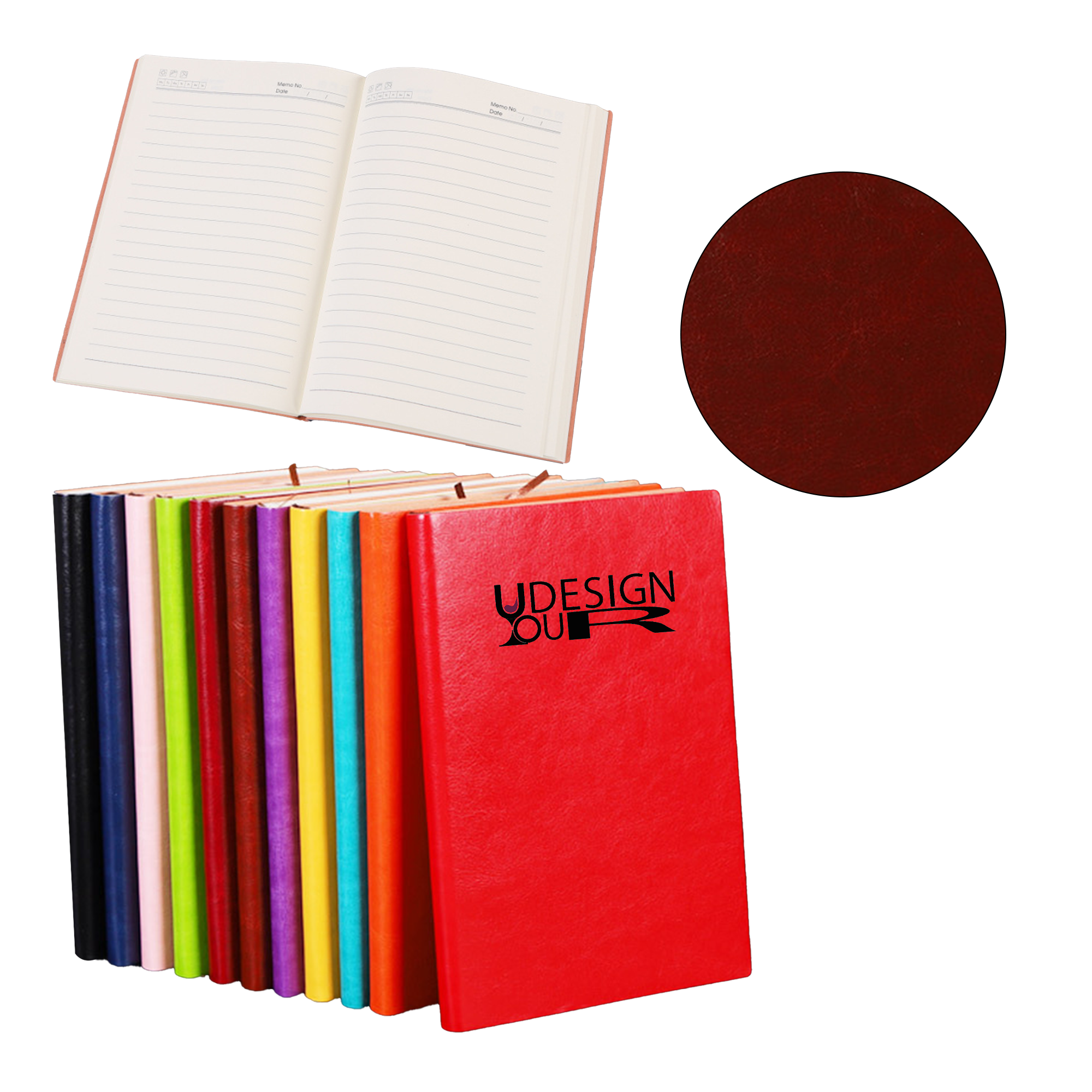 A5 Notebook Soft Faux Leather Cover 2
