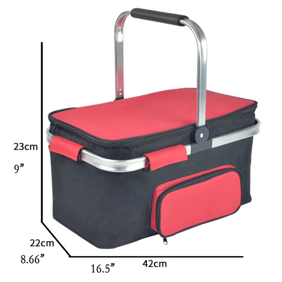 Insulated Cooler Picnic Basket 3