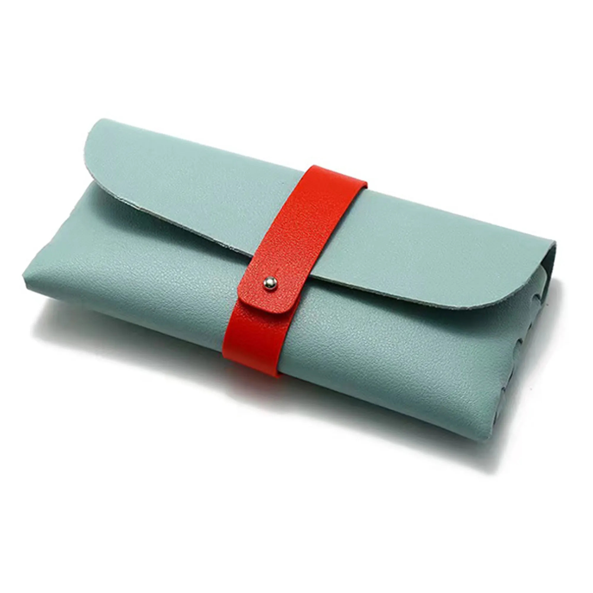 PVC Leather Soft Holder Pocket Bag Sunglasses Case 6