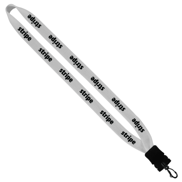 3/4" Cotton Lanyard with Plastic Snap-Buckle Release & Swivel Hook 29