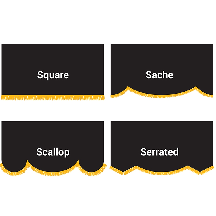 3' x 6' Parade Lead Banner with Fringe 7