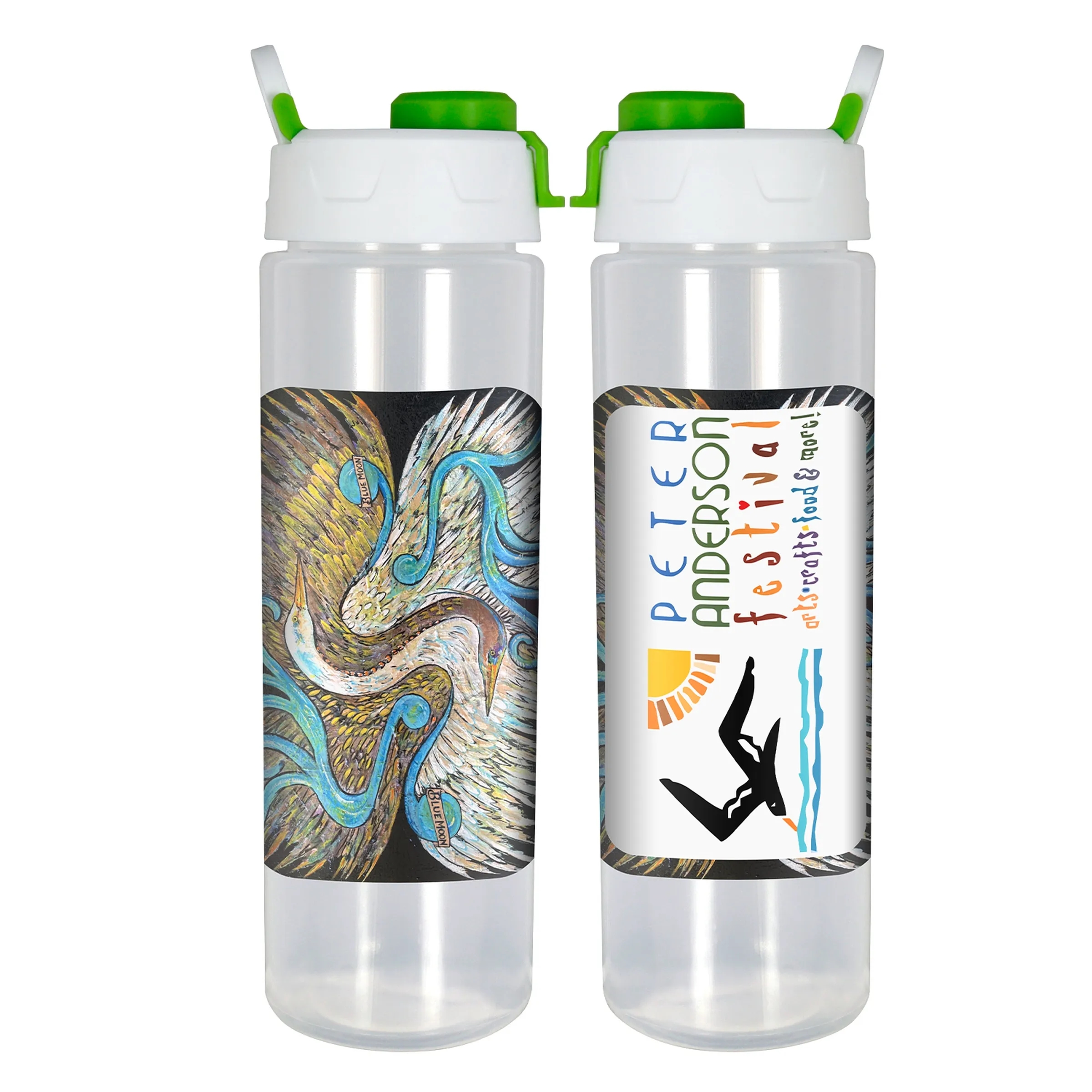 24 OZ. FULL COLOR GRIP POP UP BOTTLE 30