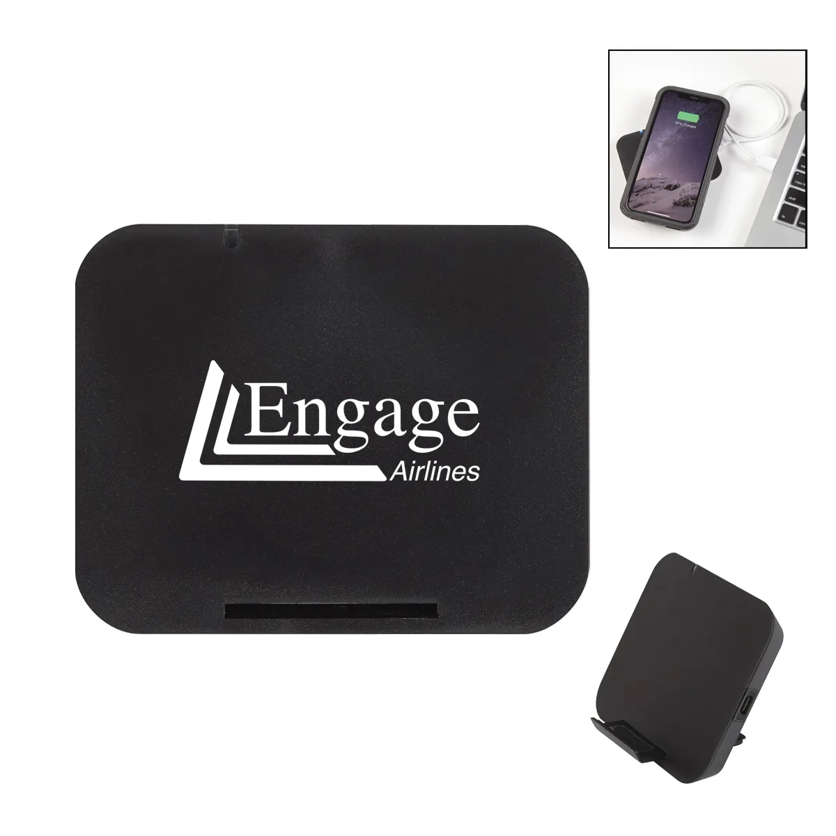 All In One QI Wireless Charger & Phone Stand 18