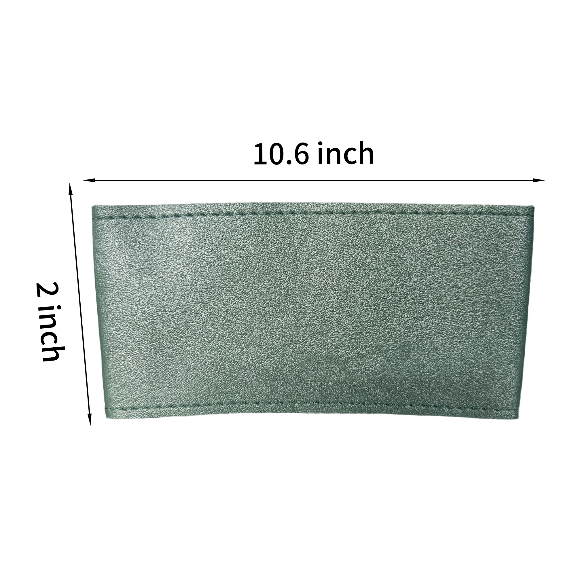 PU Leather Drink Sleeve 10.6" Diameter By 2" Height 2