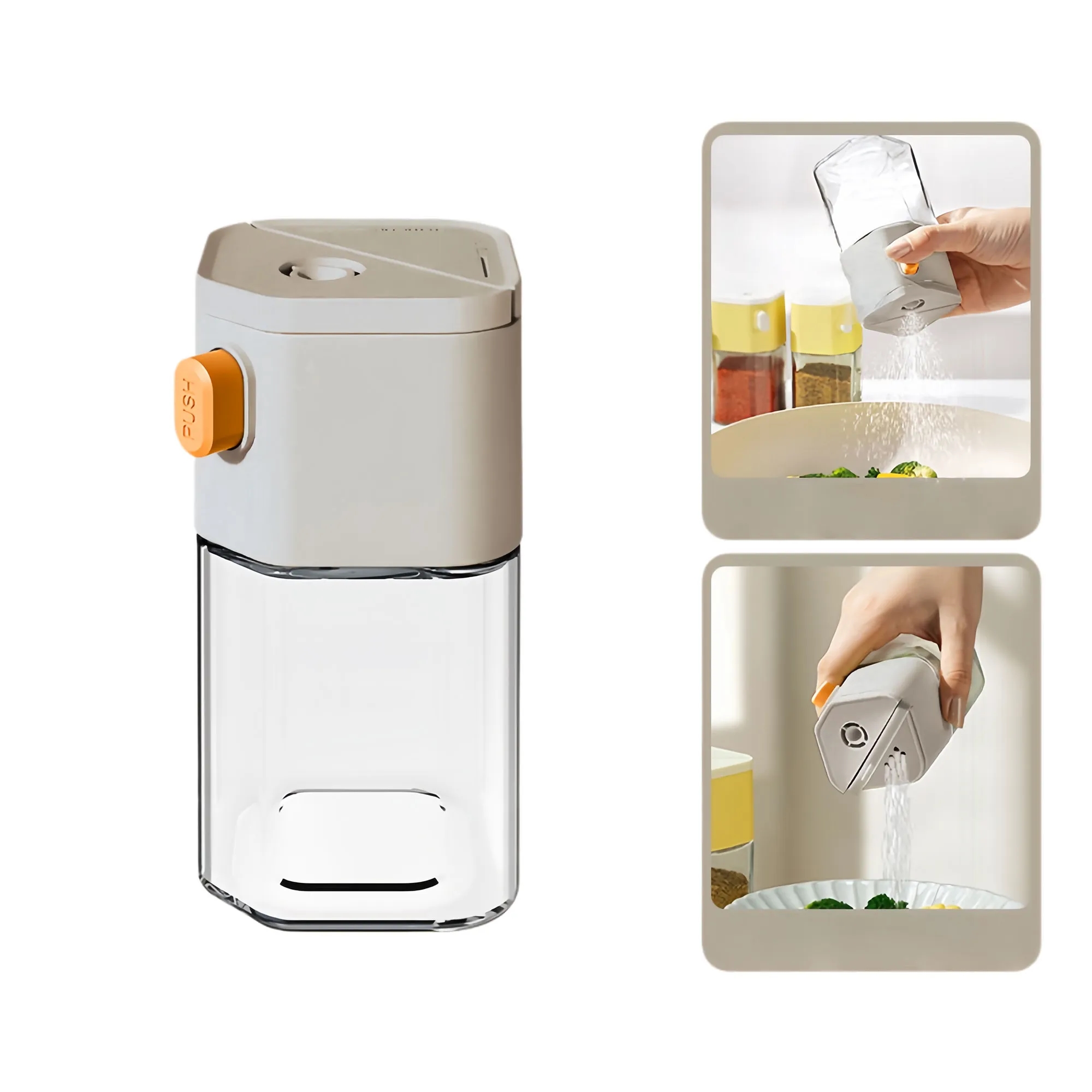 Dual-Use Kitchen Salt Spice Dispenser With Precise Control 4