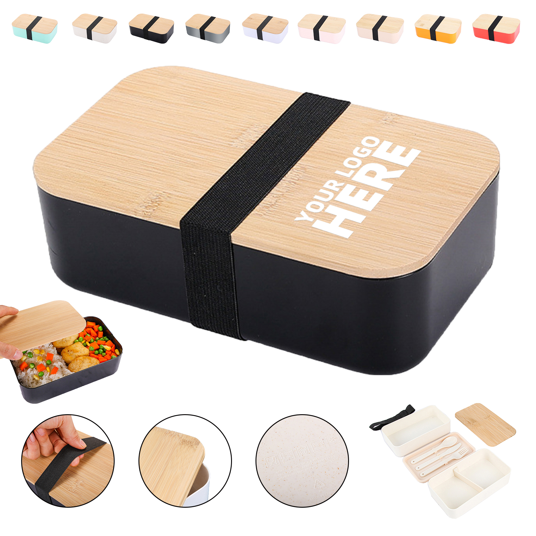 Bamboo Bento Lunch Box 2