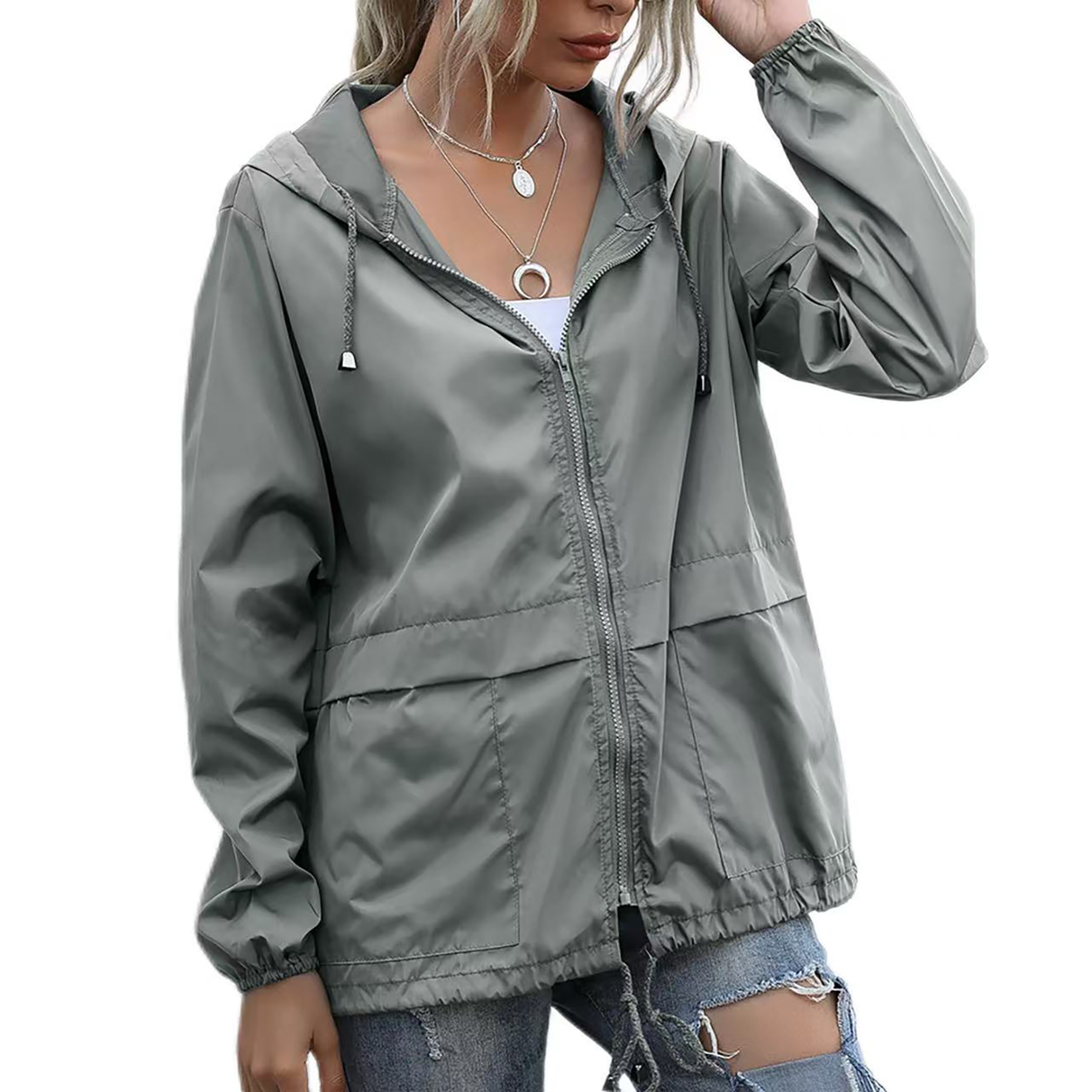 Windbreaker Rain Jacket 7