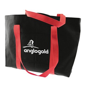 Colored Canvas Tote w/Gusset & Small Pocket (14"x11"x3"), custom tote bag with logo imprint 4