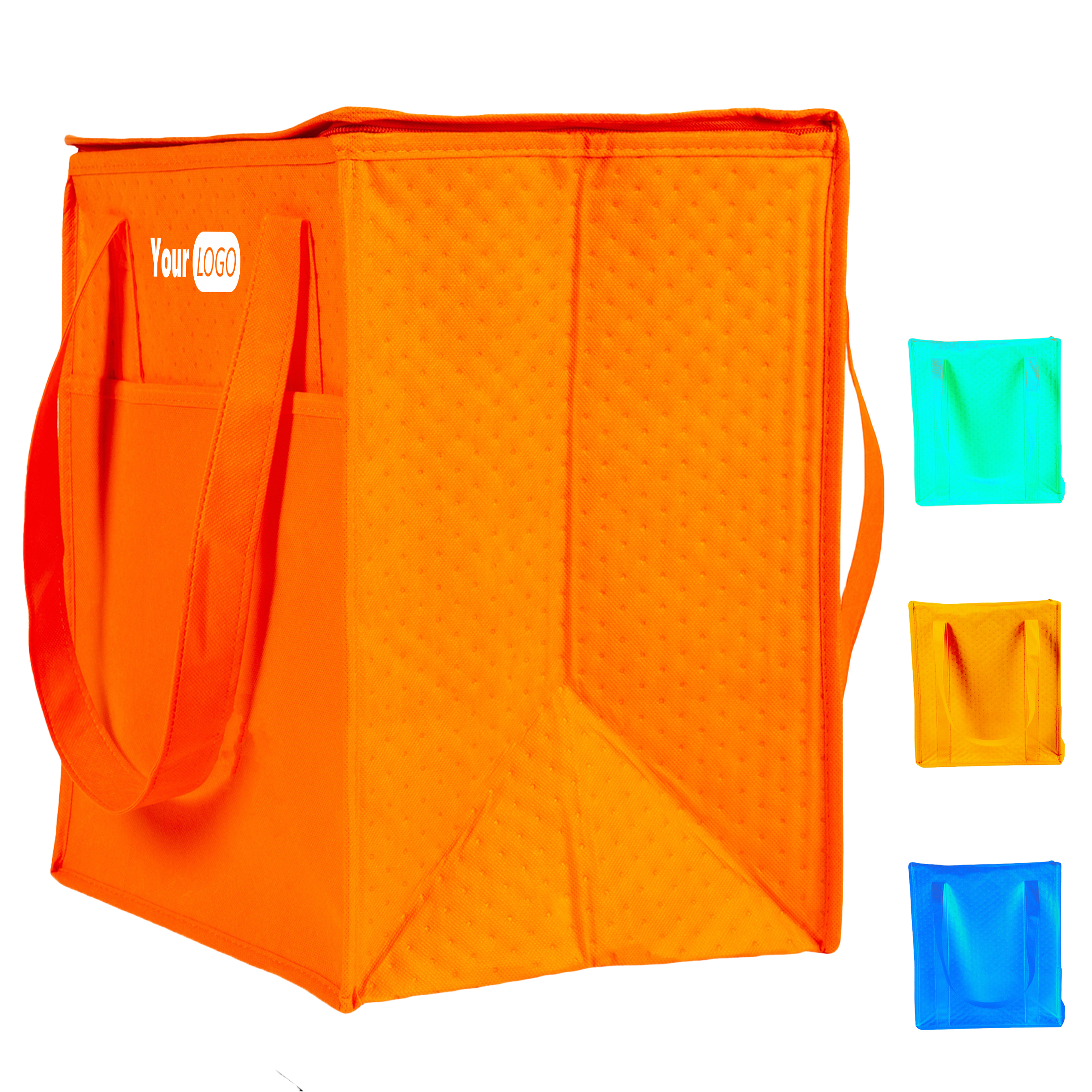 Other Fabric Customized Solid Color Thick Shopping Bag 7