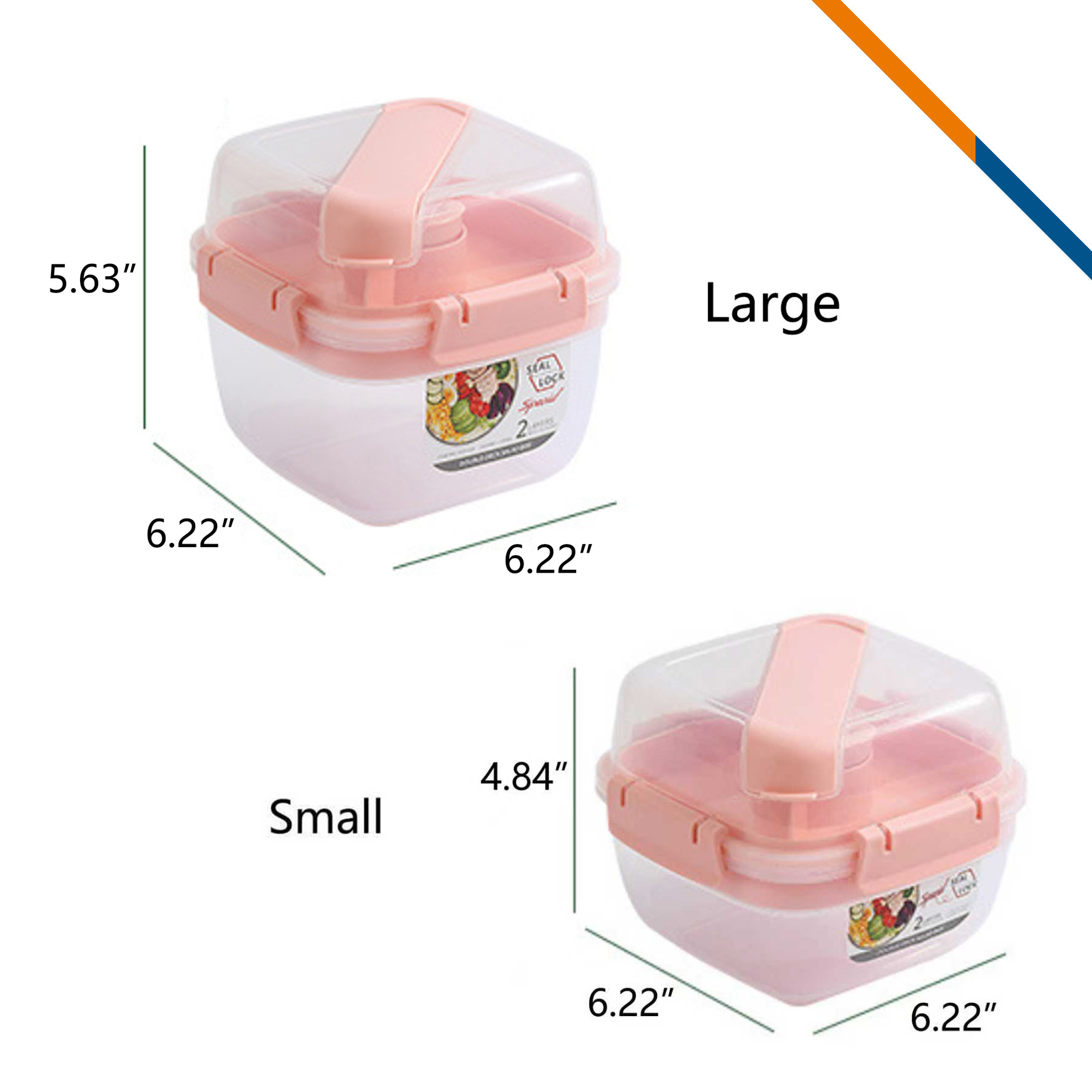 Lirov Double Layer Lunch Box 3