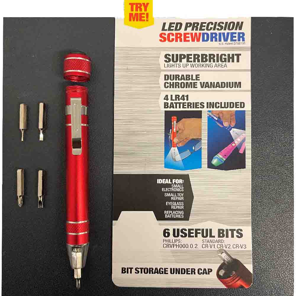 LED Pen Style Precision Screwdriver 4