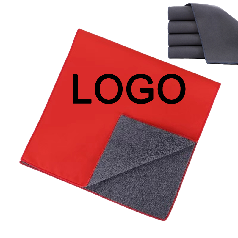 Custom Gift Coral Fleece & Suede Car Cleaning Washing Towel 7