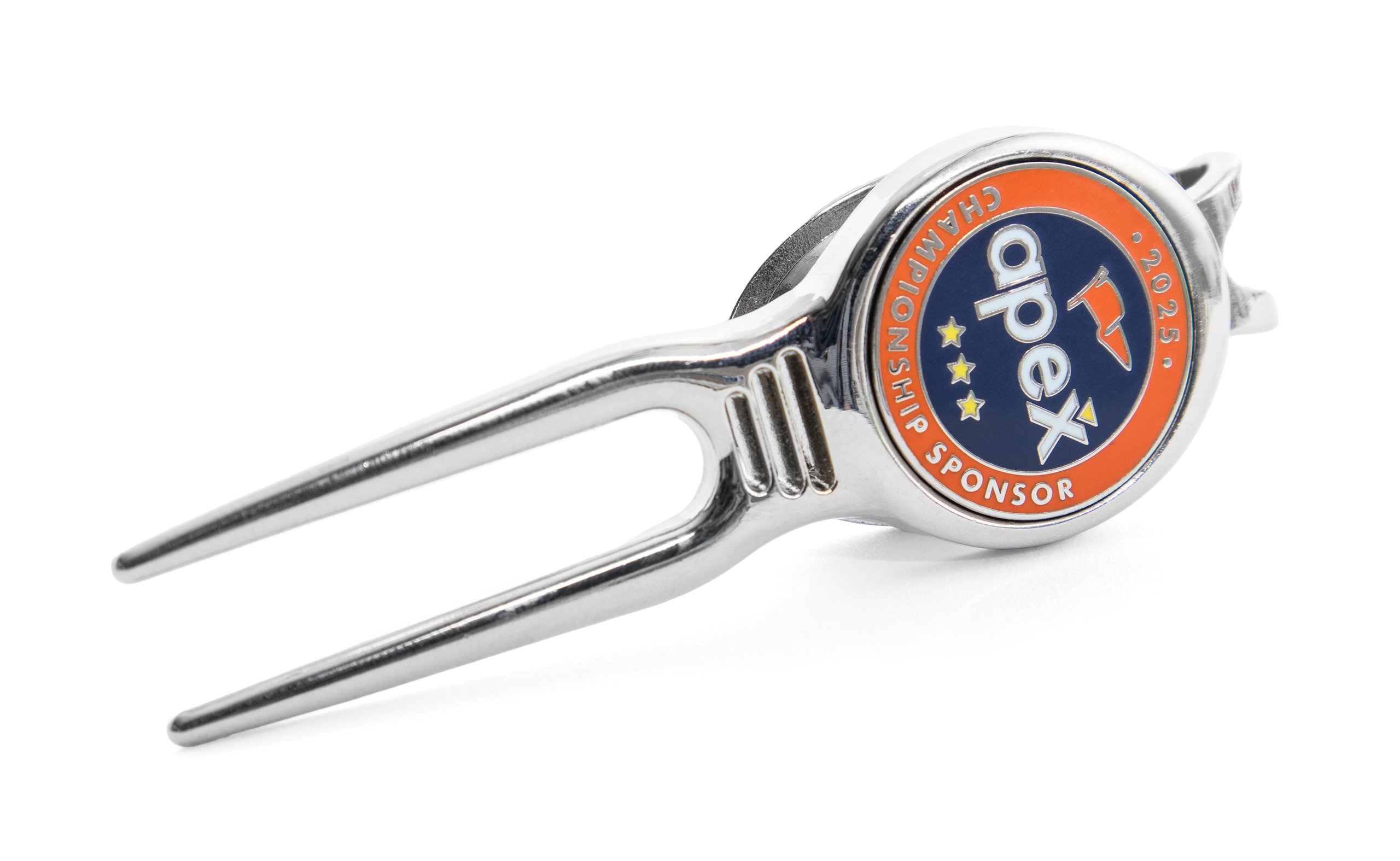 Golf Ball Markers with Divot Fixer