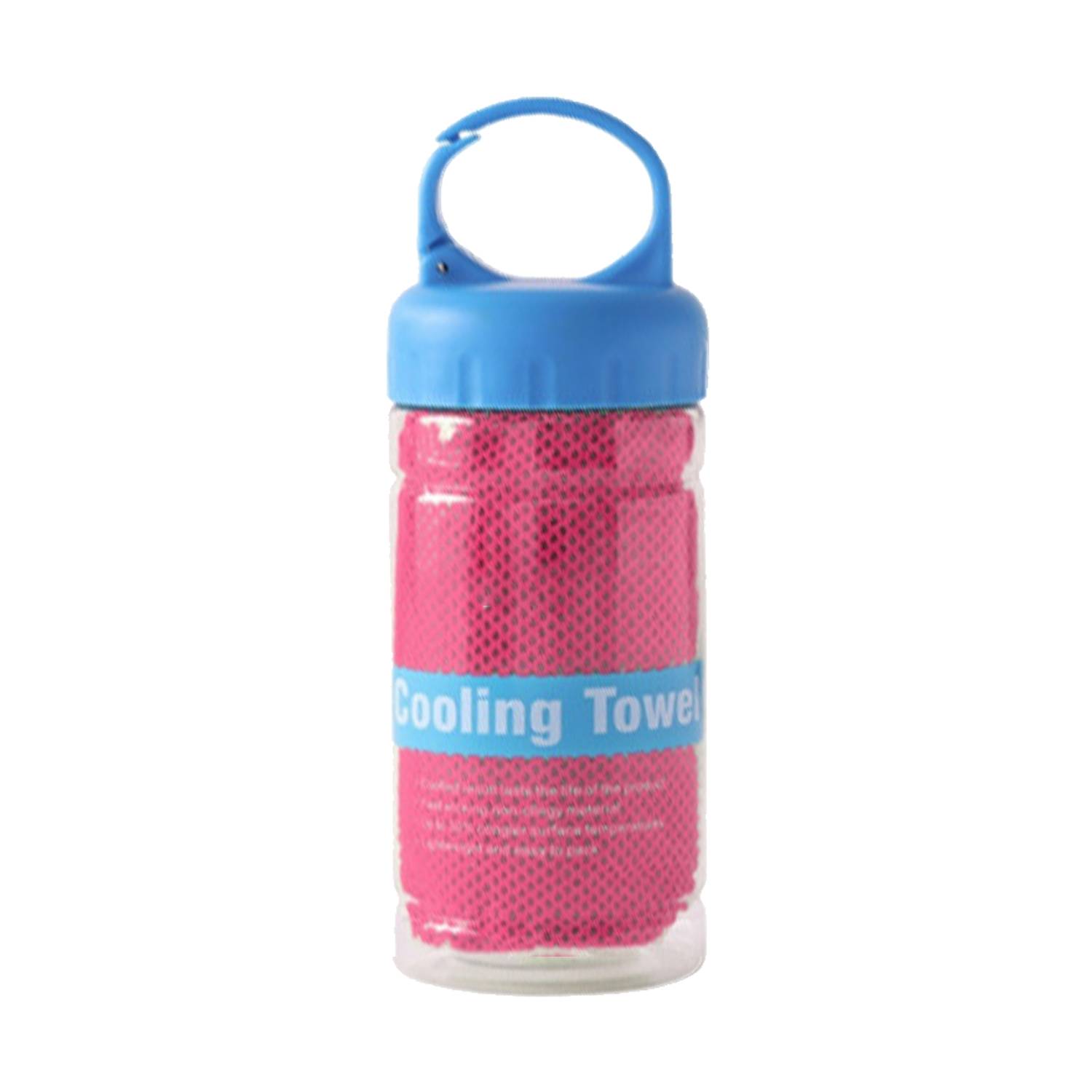 Absorbent Quick Drying Cooling Towel W/ Bottle 12