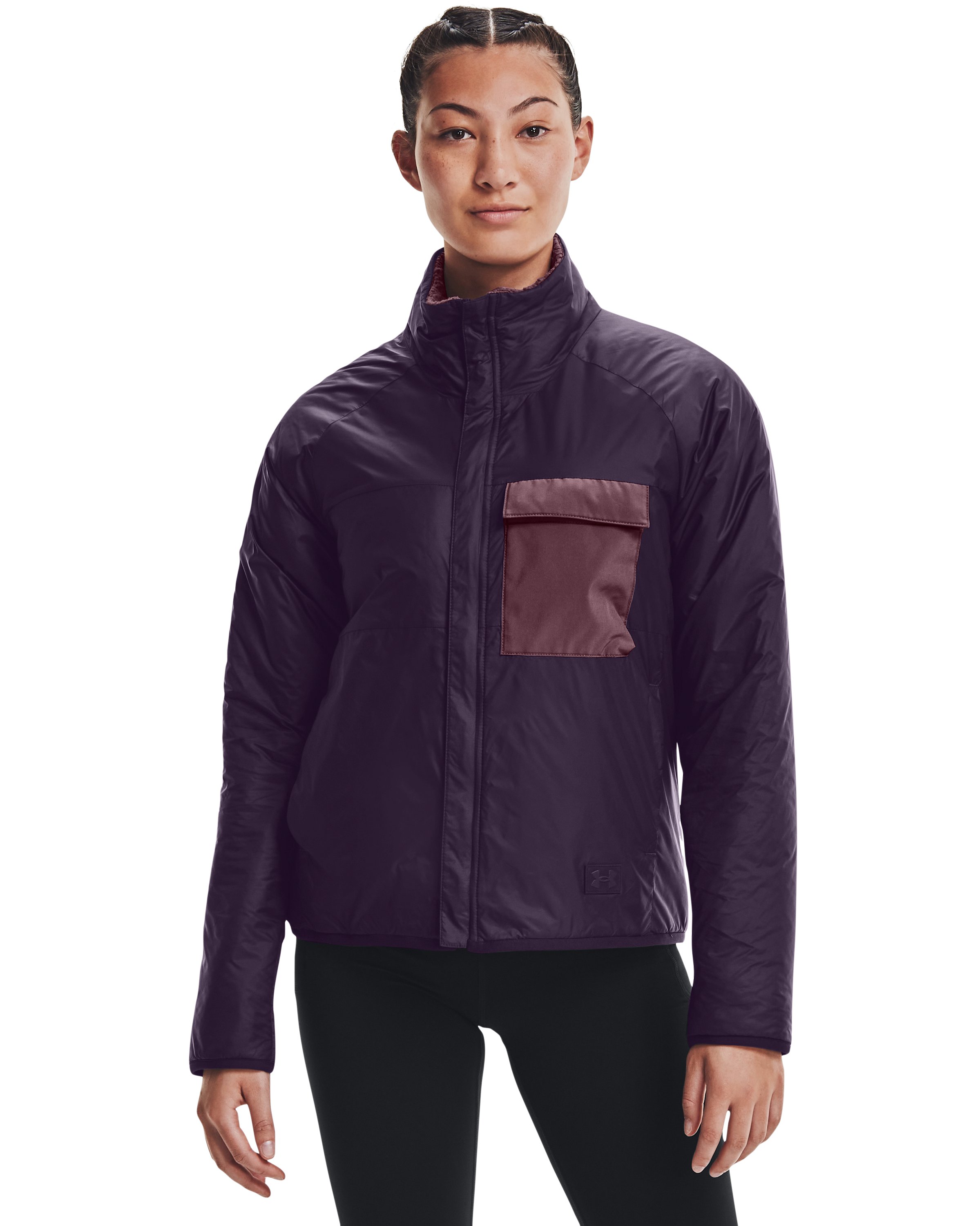 Women's UA Latitude Reversible Full-Zip Jacket 3
