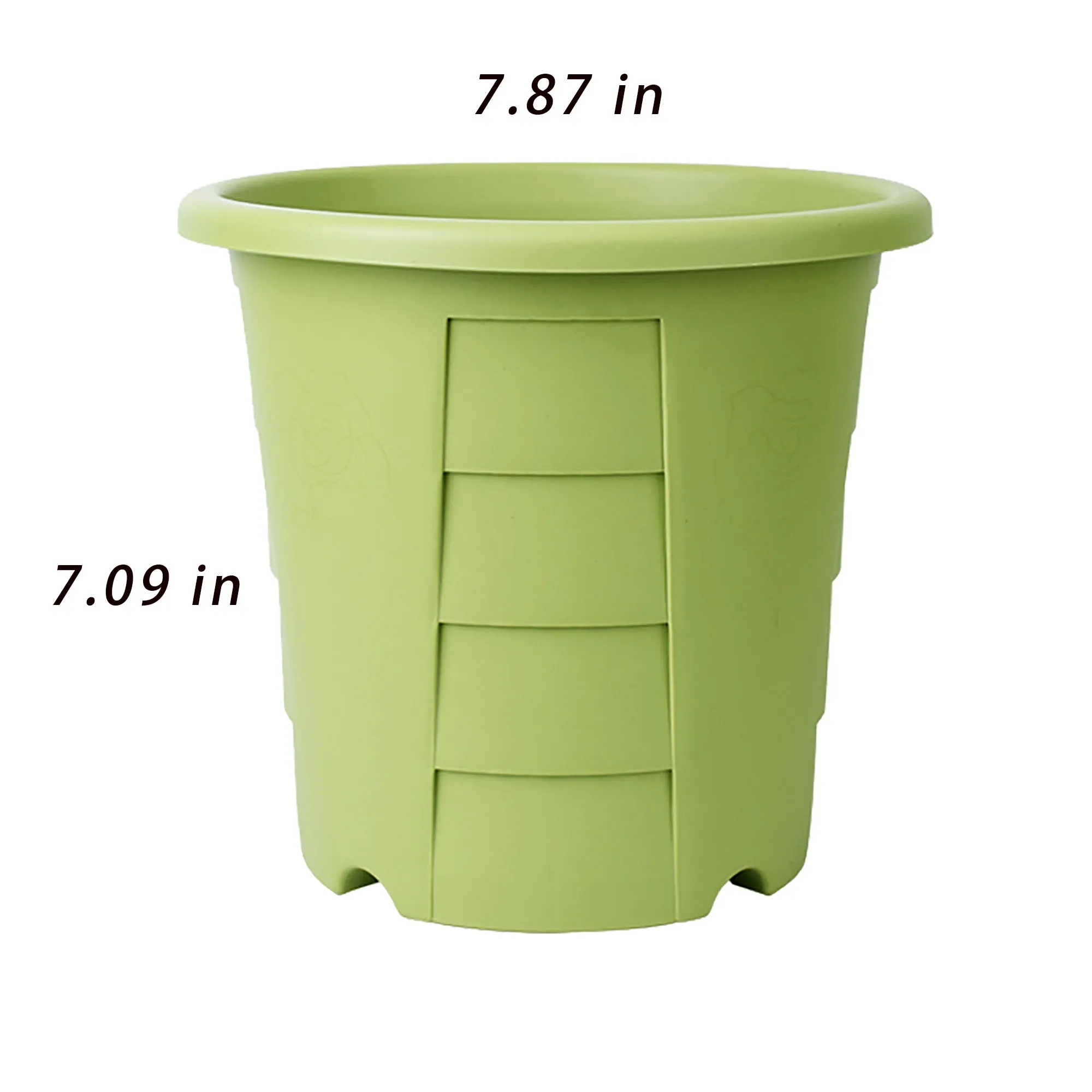 Plastic Flower Pot With Logo For Planting 3