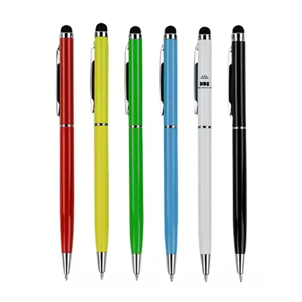 Elegant Slim Metal Pens Stylus Ballpoints