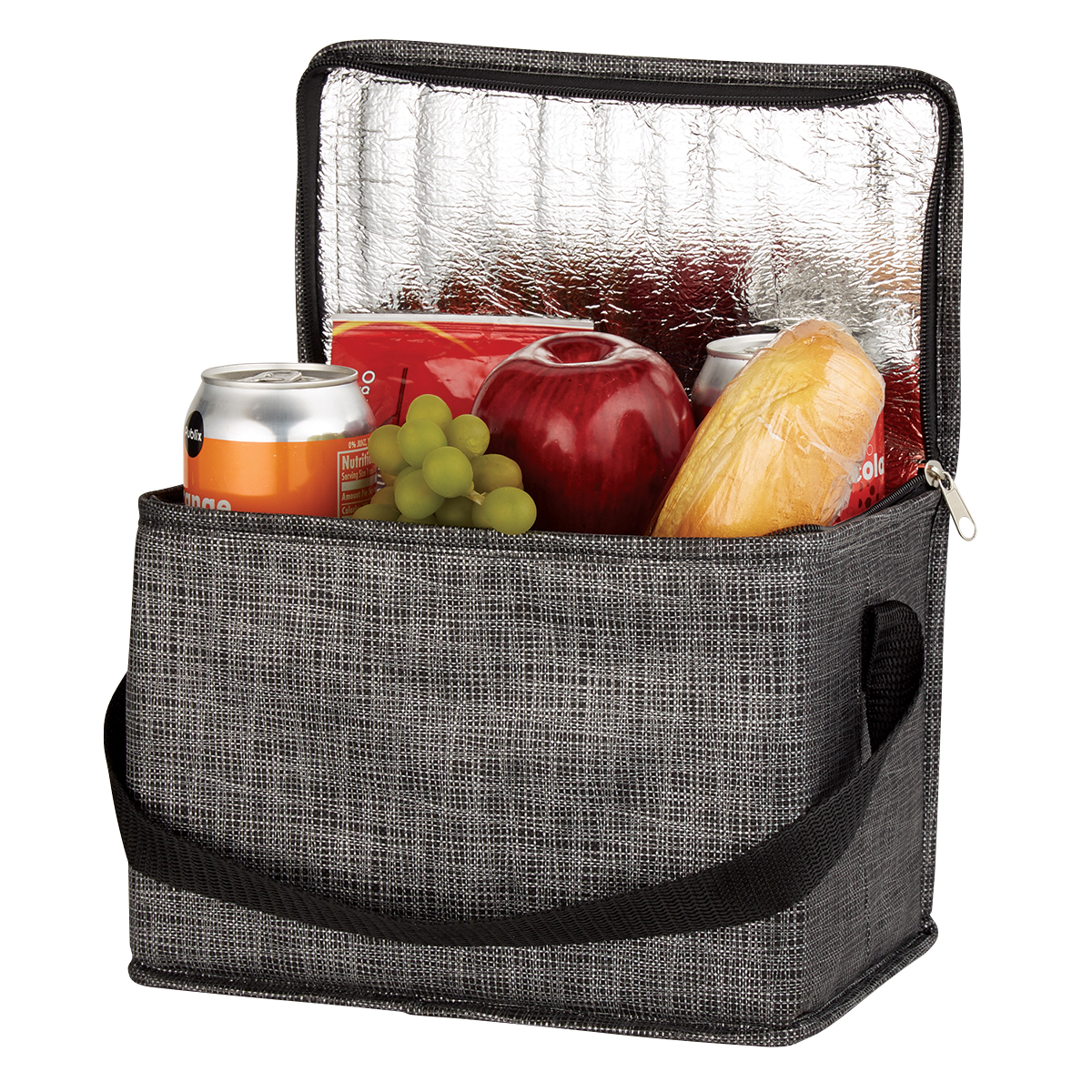 Crosshatch Non-Woven Lunch Bag 12