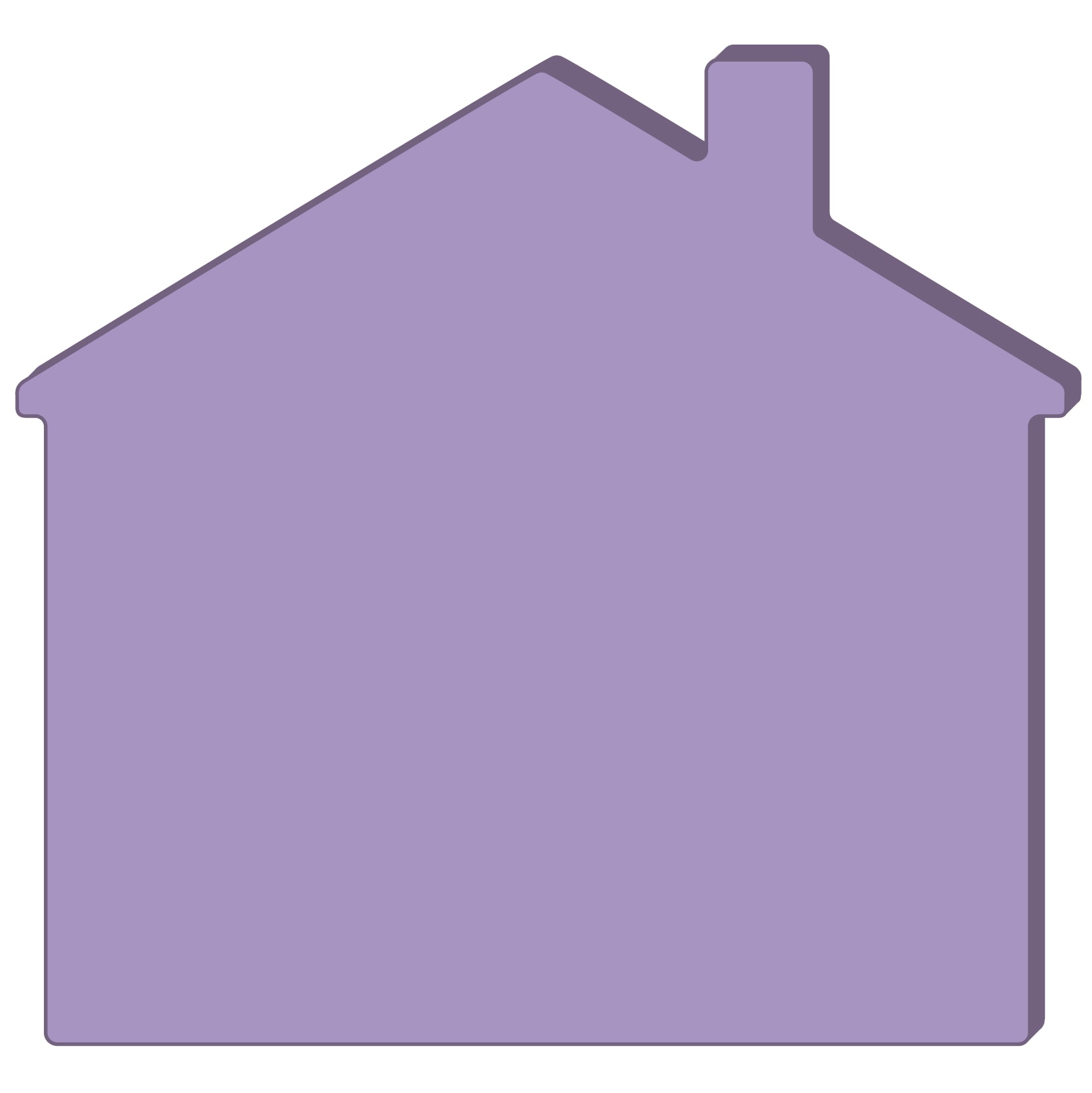 House Shape Coaster 17