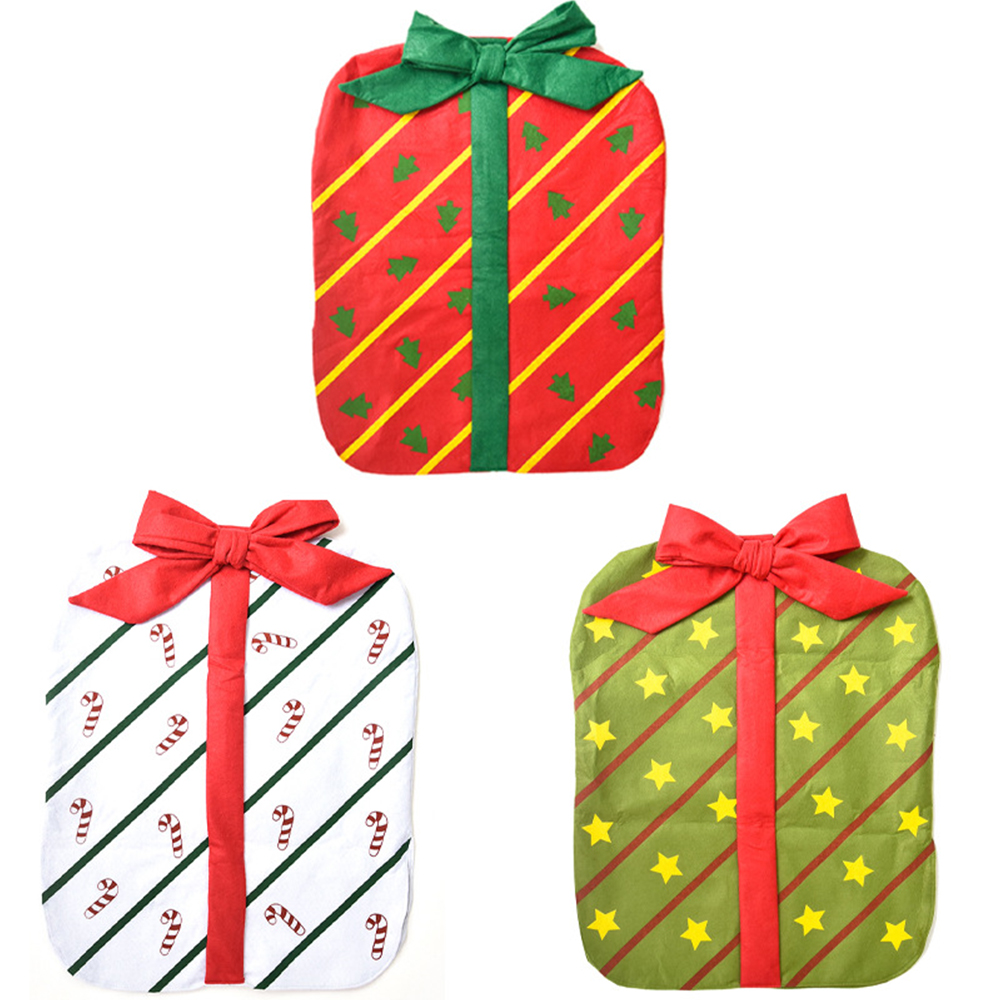 Christmas Bowknot Chair Cover