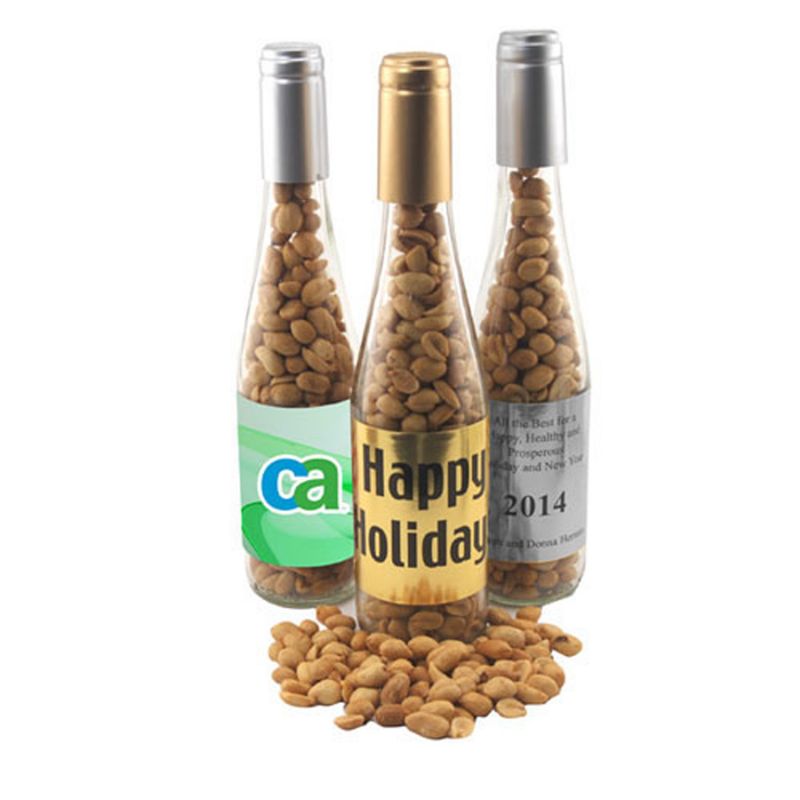 Champagne Bottle with Peanuts 1