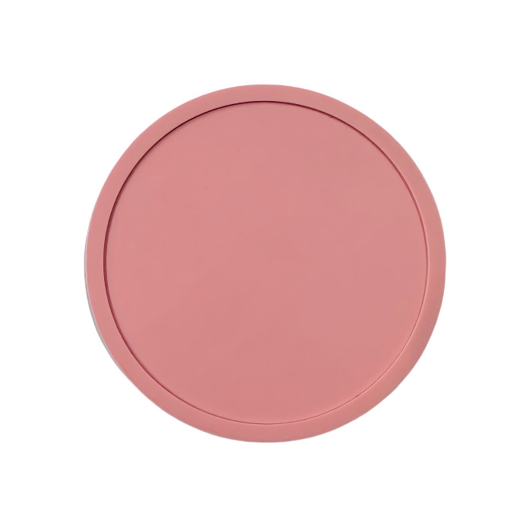 Tea Cup Coffee Coasters Creative Simple Round Soft Silicone Cups 8