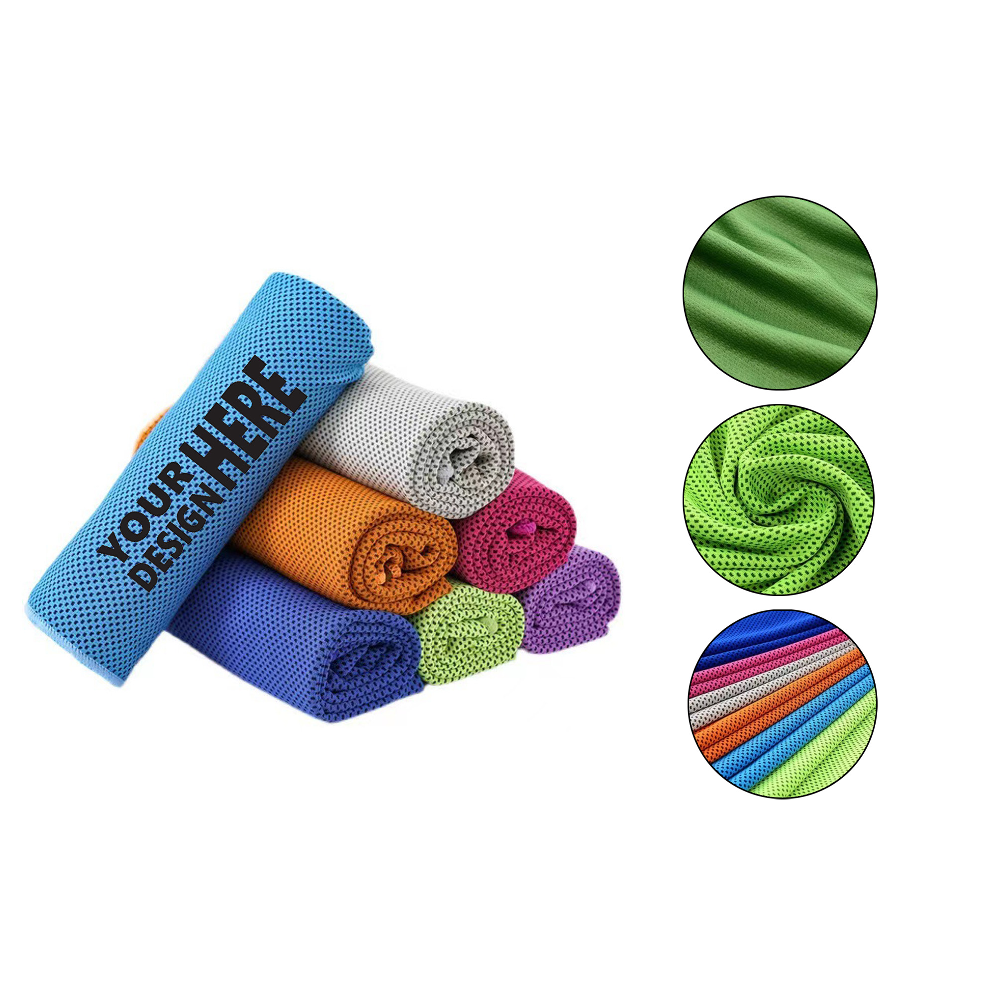 MOQ 20Pcs Summer Ice Cold Feeling Sport Towel 2