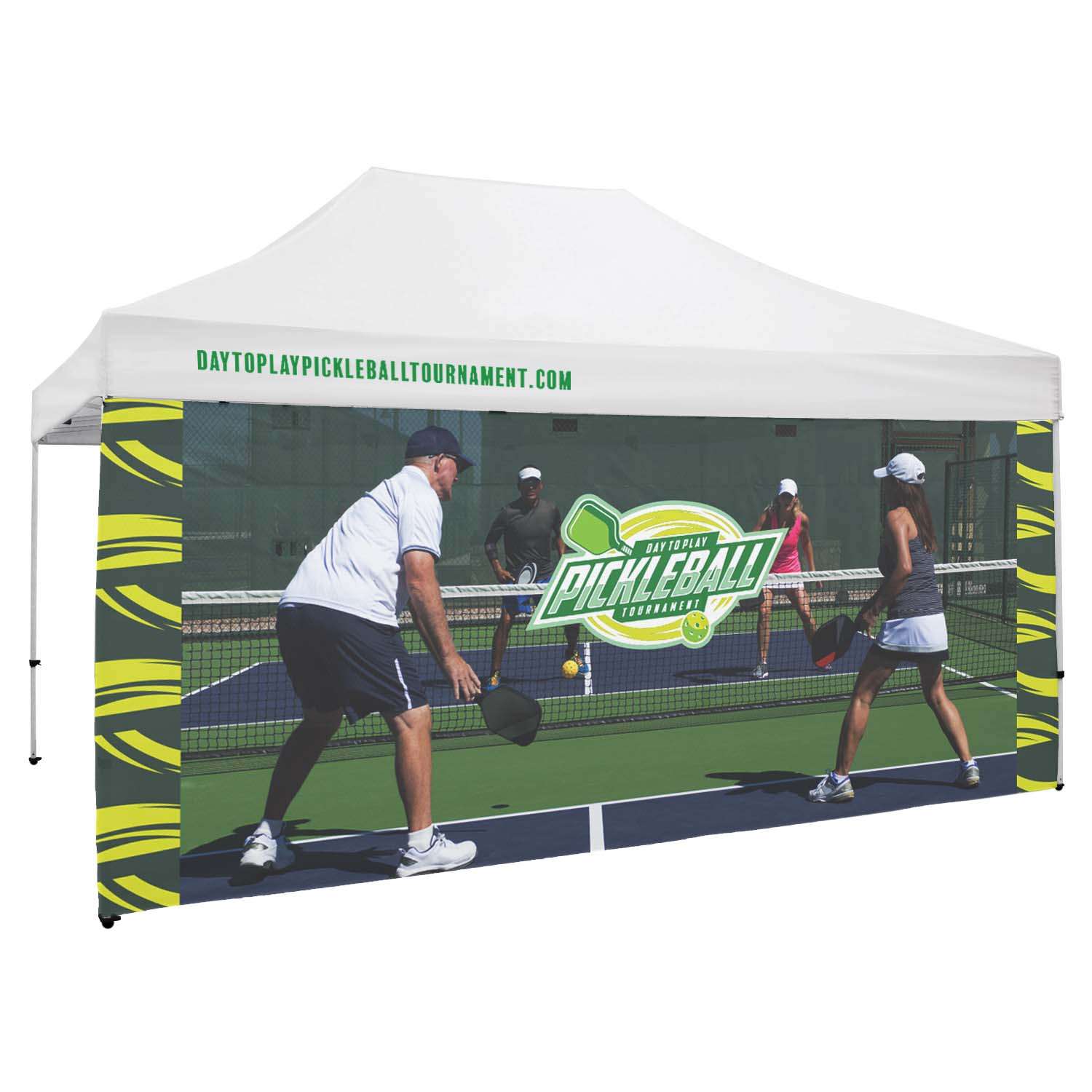 15' Tent Full Wall (UV-Printed Mesh)