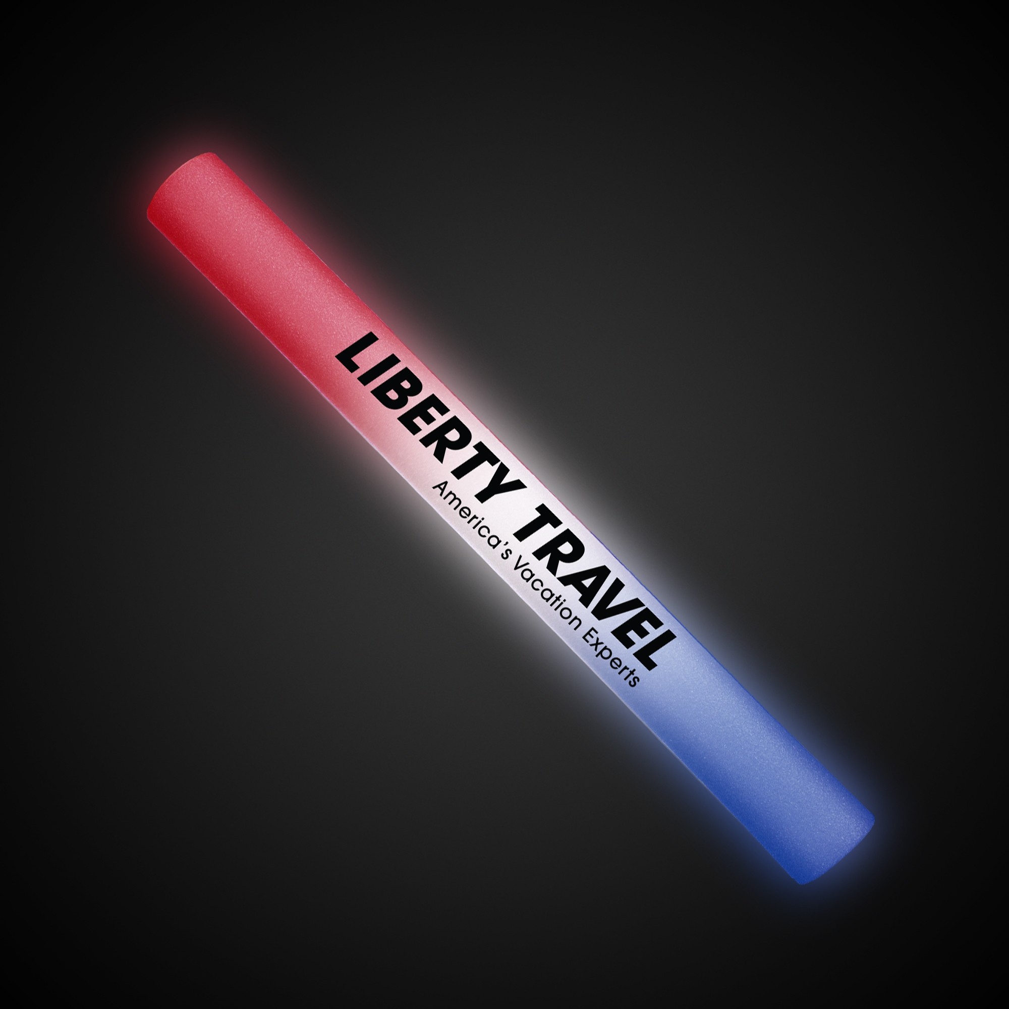 Red/White/Blue LED 16 Inch Lumiton Batons 2