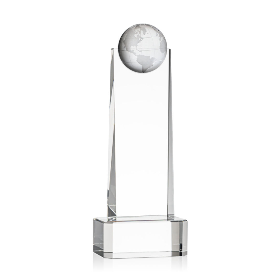 Sherbourne Globe Award on Base - Clear 3