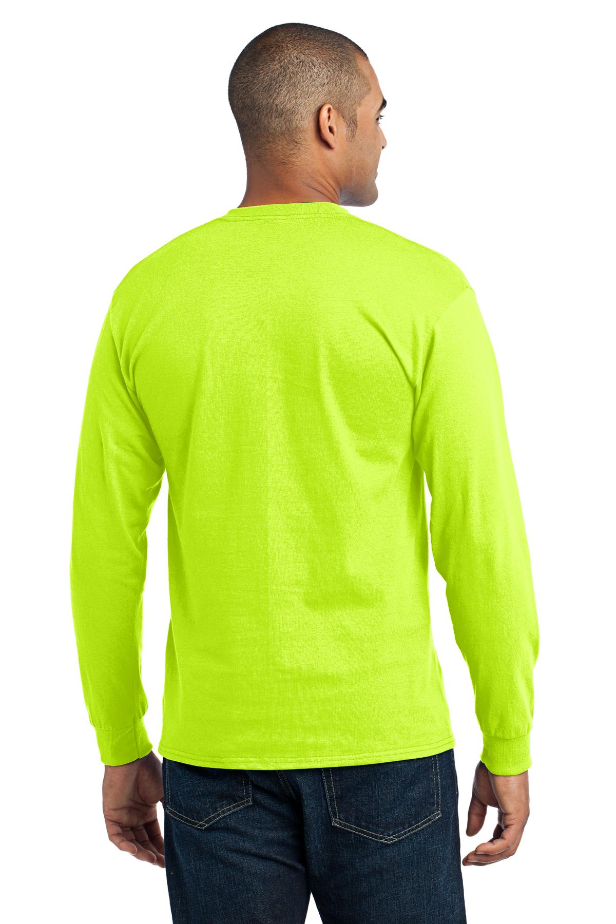 Port & Co Long Sleeve Core Blend Tee. PC55LS 2