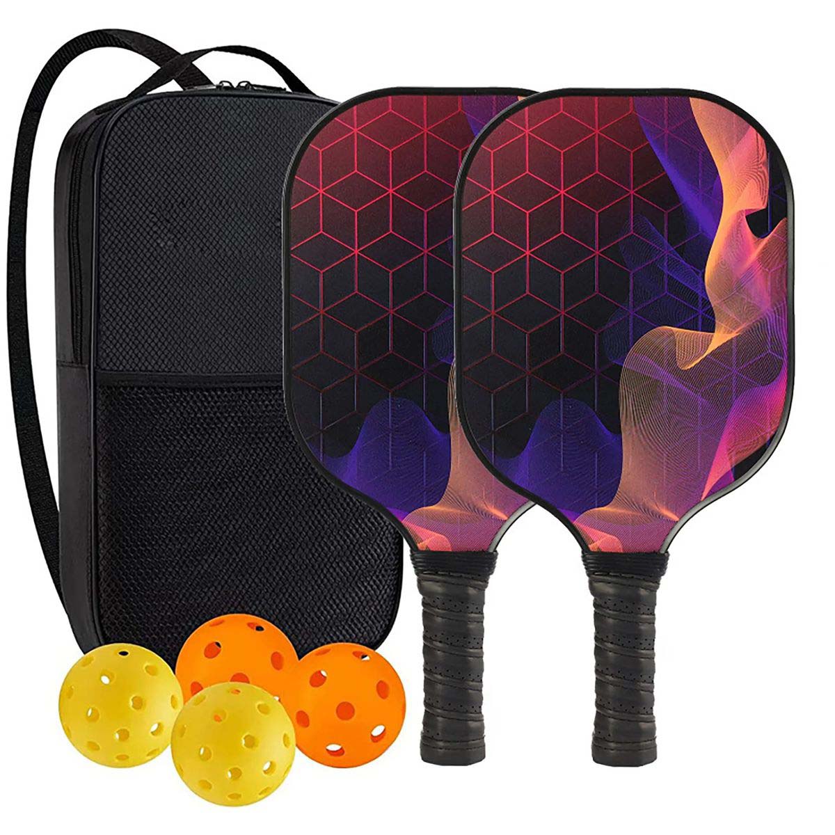 Fiberglass Pickleball Set for Training and Games 25