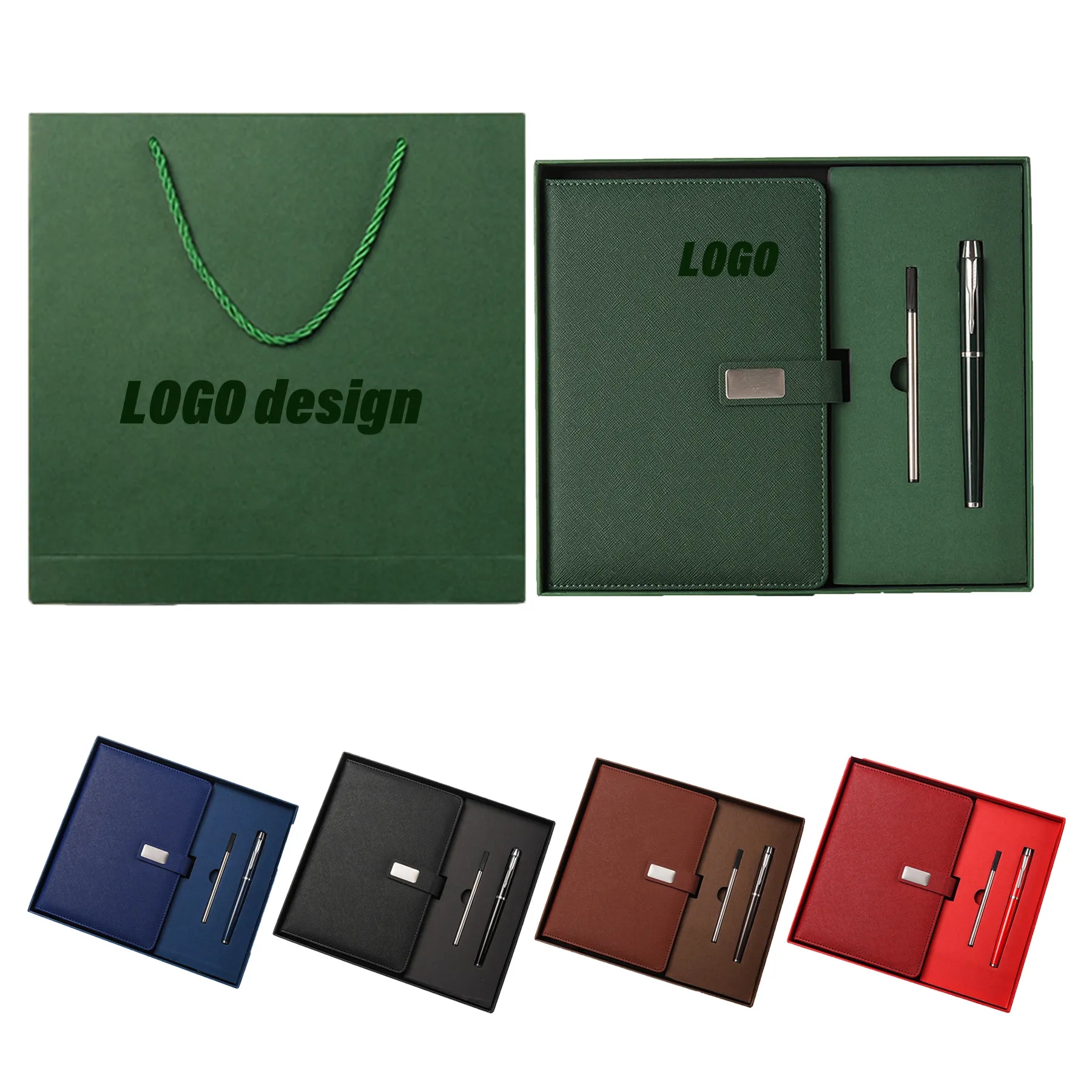 Business High-End Custom Notebook Gift Box Set 2