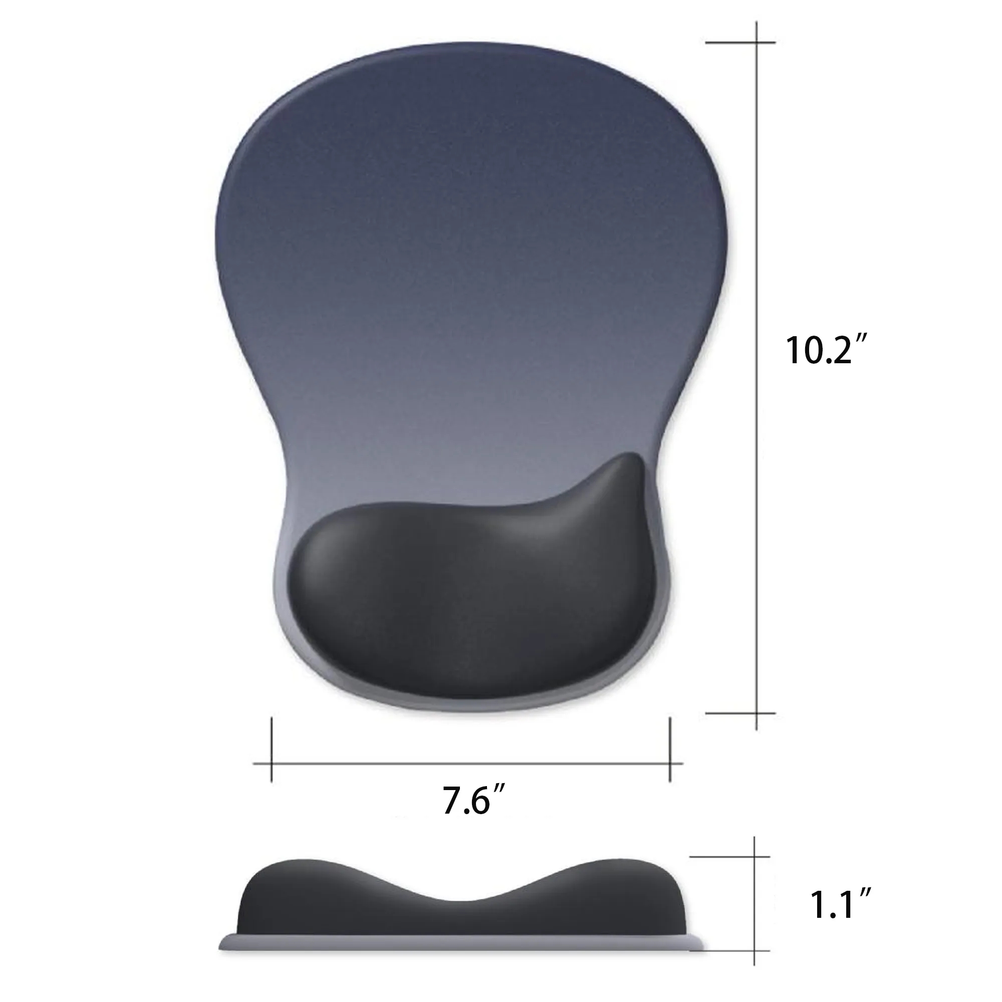 Silicone Wrist Mouse Pad 2