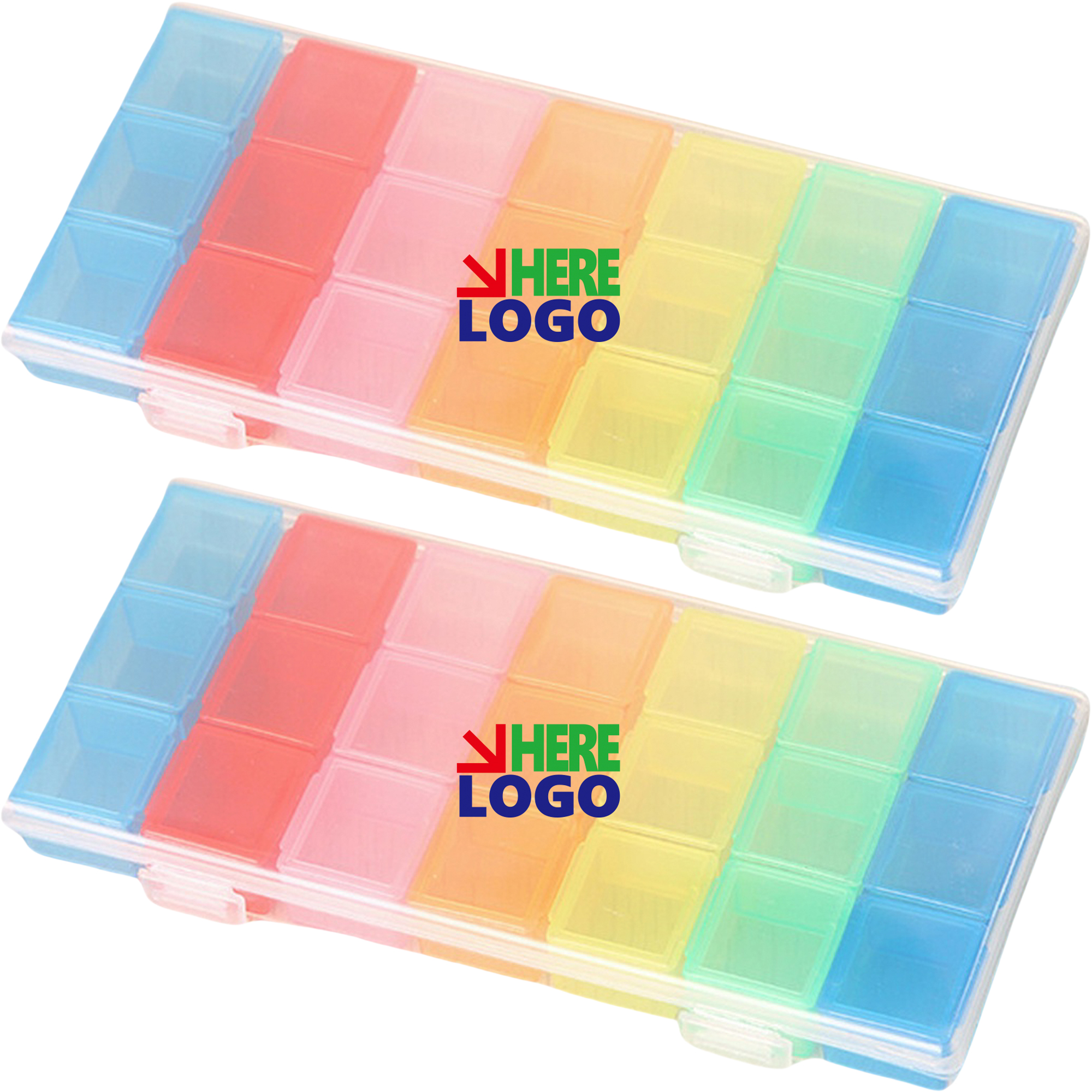 Pill Case Reminder Travel Container MOQ20 3