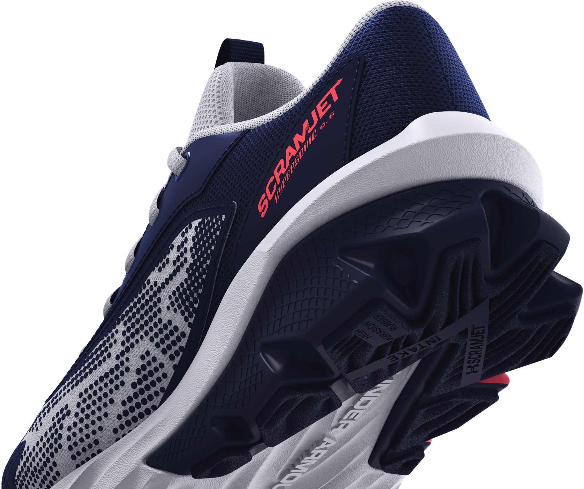 Boys' Grade School UA Charged Scramjet 4 Running Shoes  6