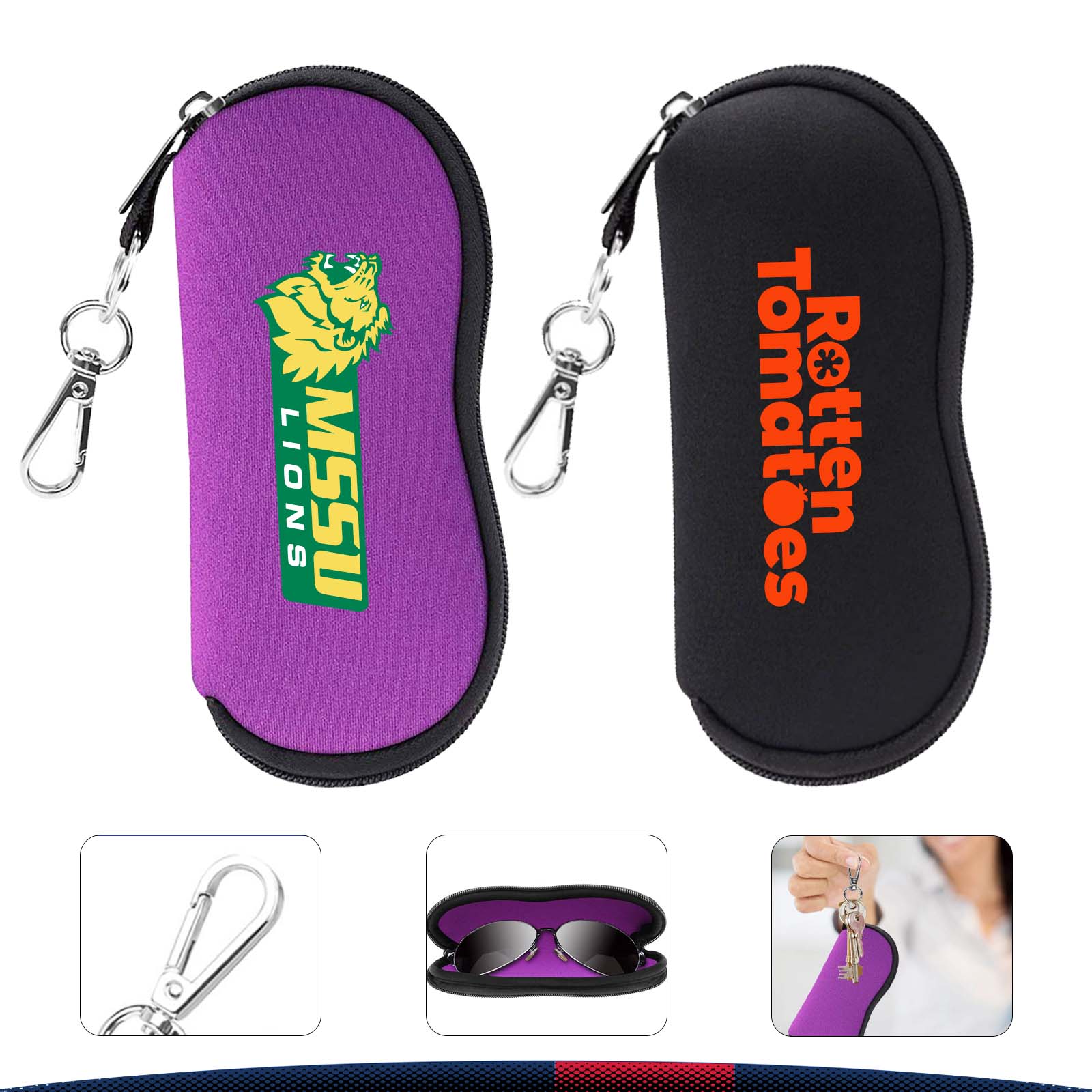 Diving Material Glasses Case 3