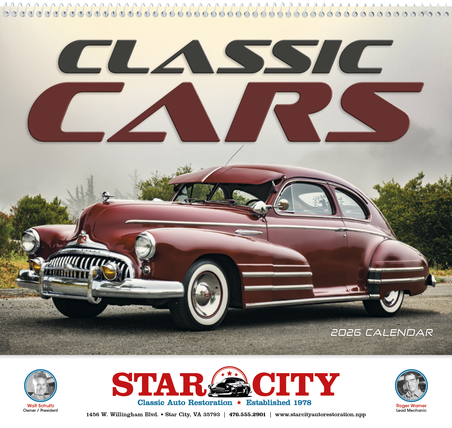 Triumph® Calendars Classic Cars Calendar 22