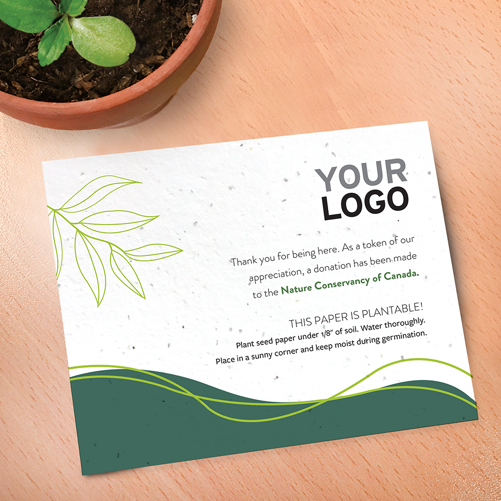Nature's Rhythm Plantable Donation Cards 4