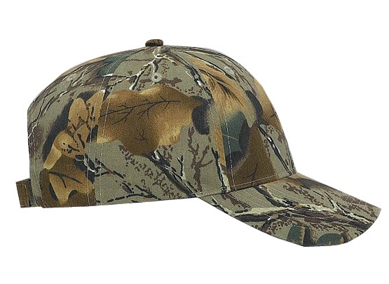 OTTO CAP® Camouflage 6 Panel Low Profile Baseball Cap 19