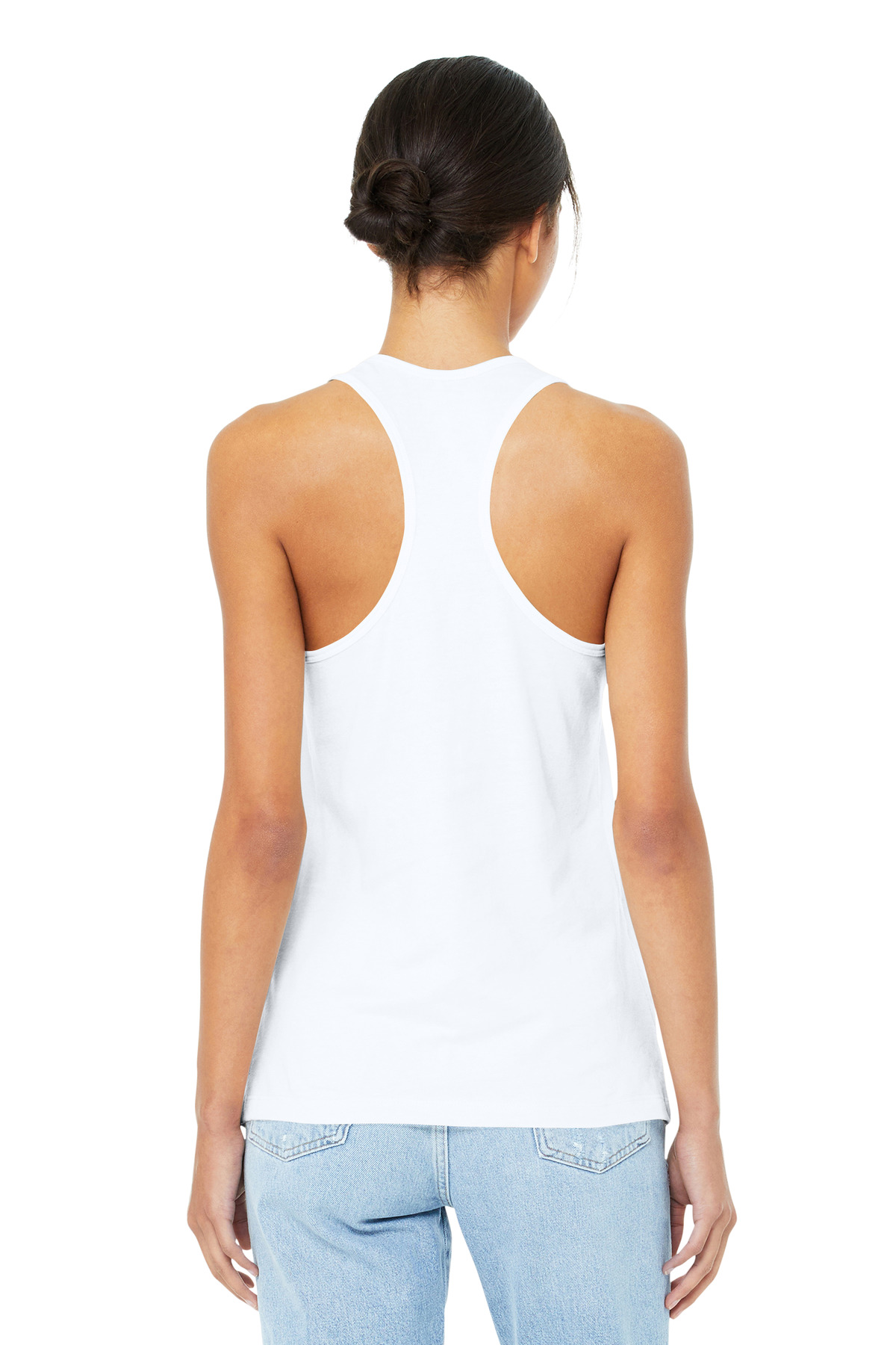 BELLA+CANVAS Women's Jersey Racerback Tank. BC6008 42