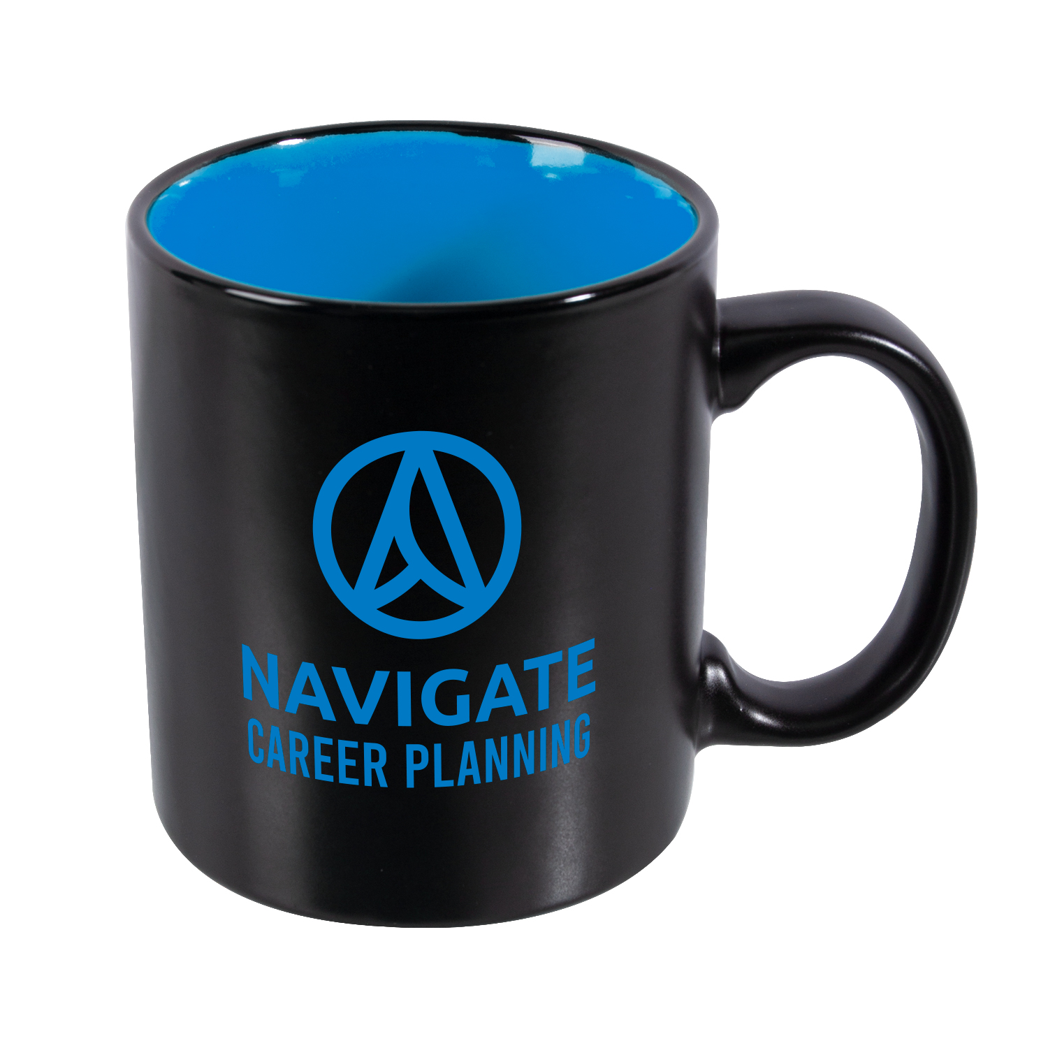 11 oz. Matte Inner Chroma Mug (1 Color Imprint) 2