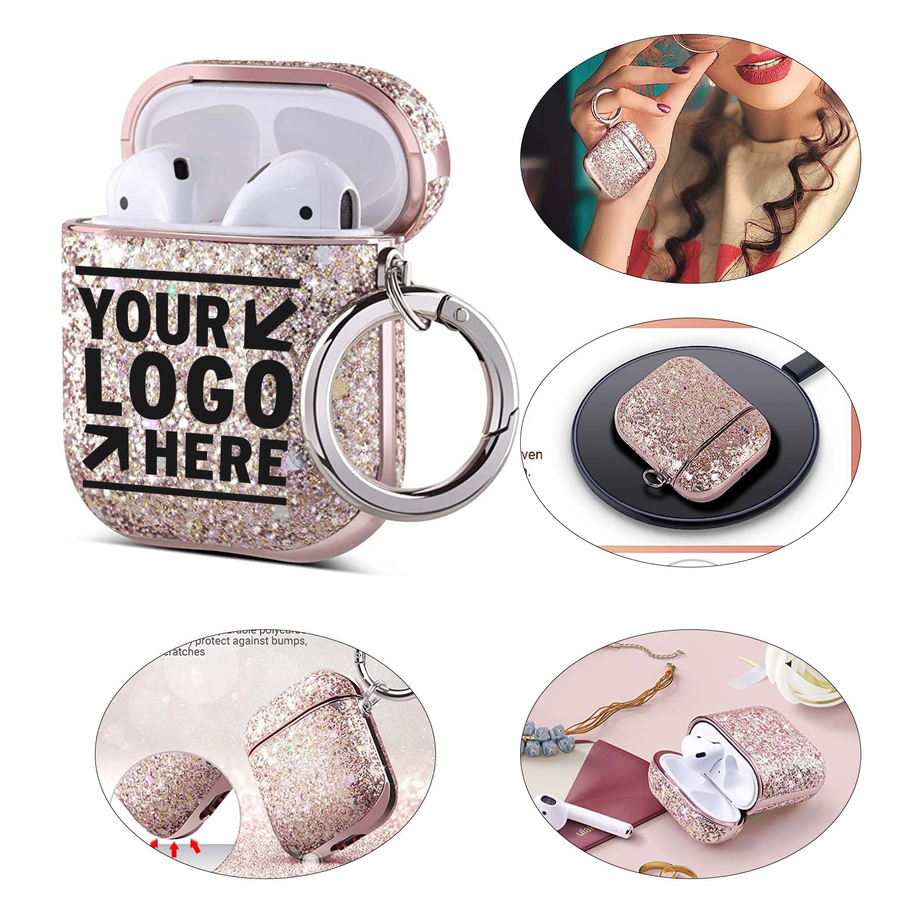 Glitter Case for / 1 & 2 1