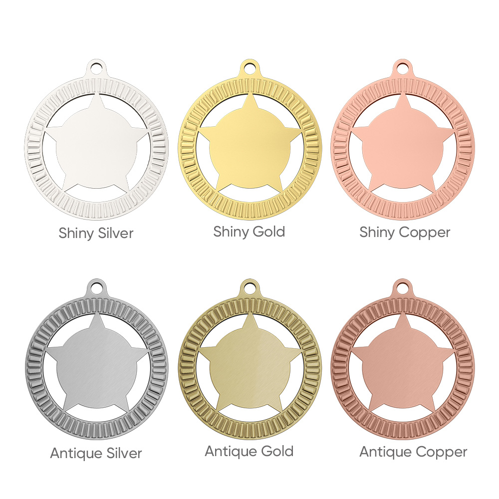 2" UV Printed Medals 12